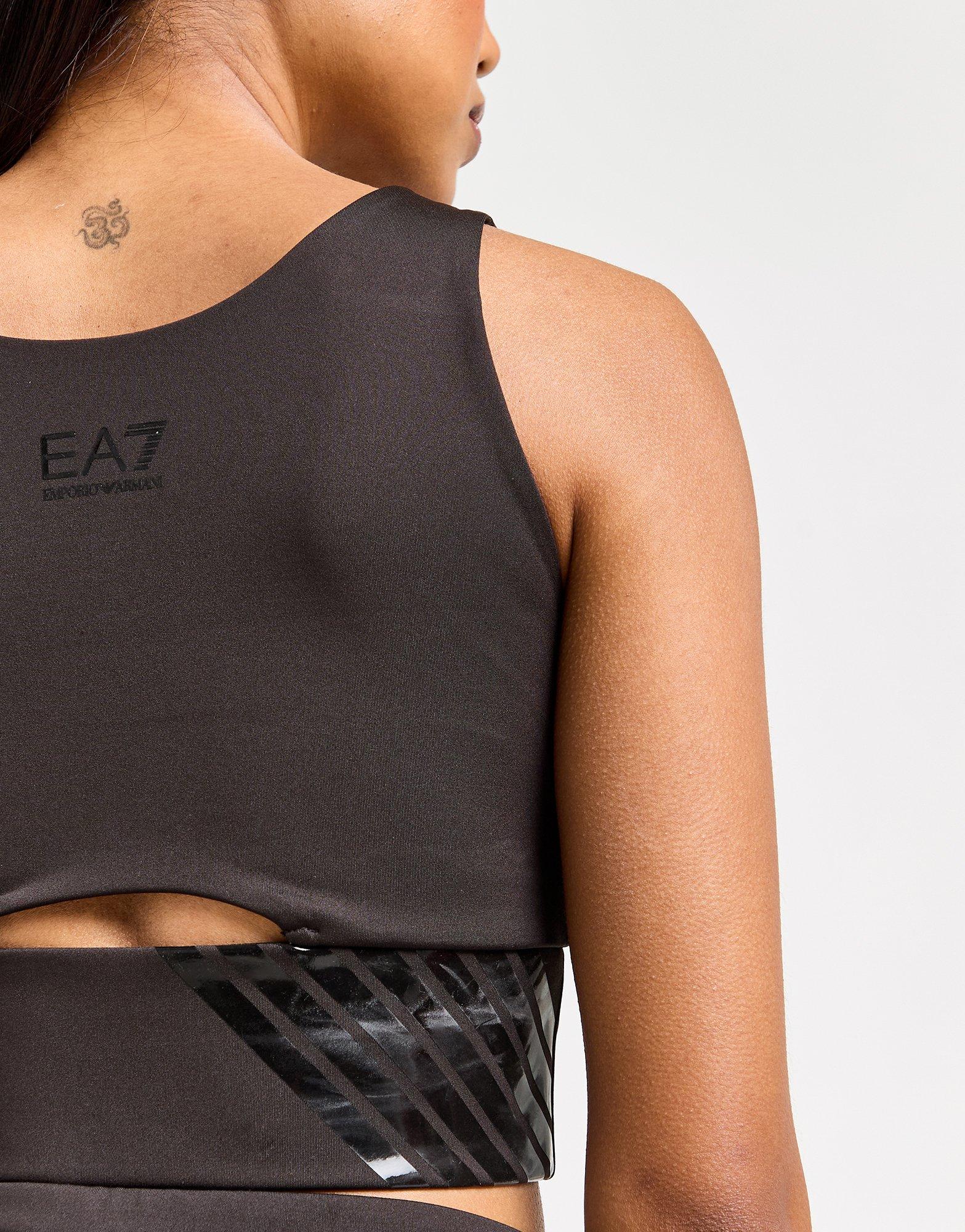 EA7 Emporio Armani Vigor Cut Out Bralette