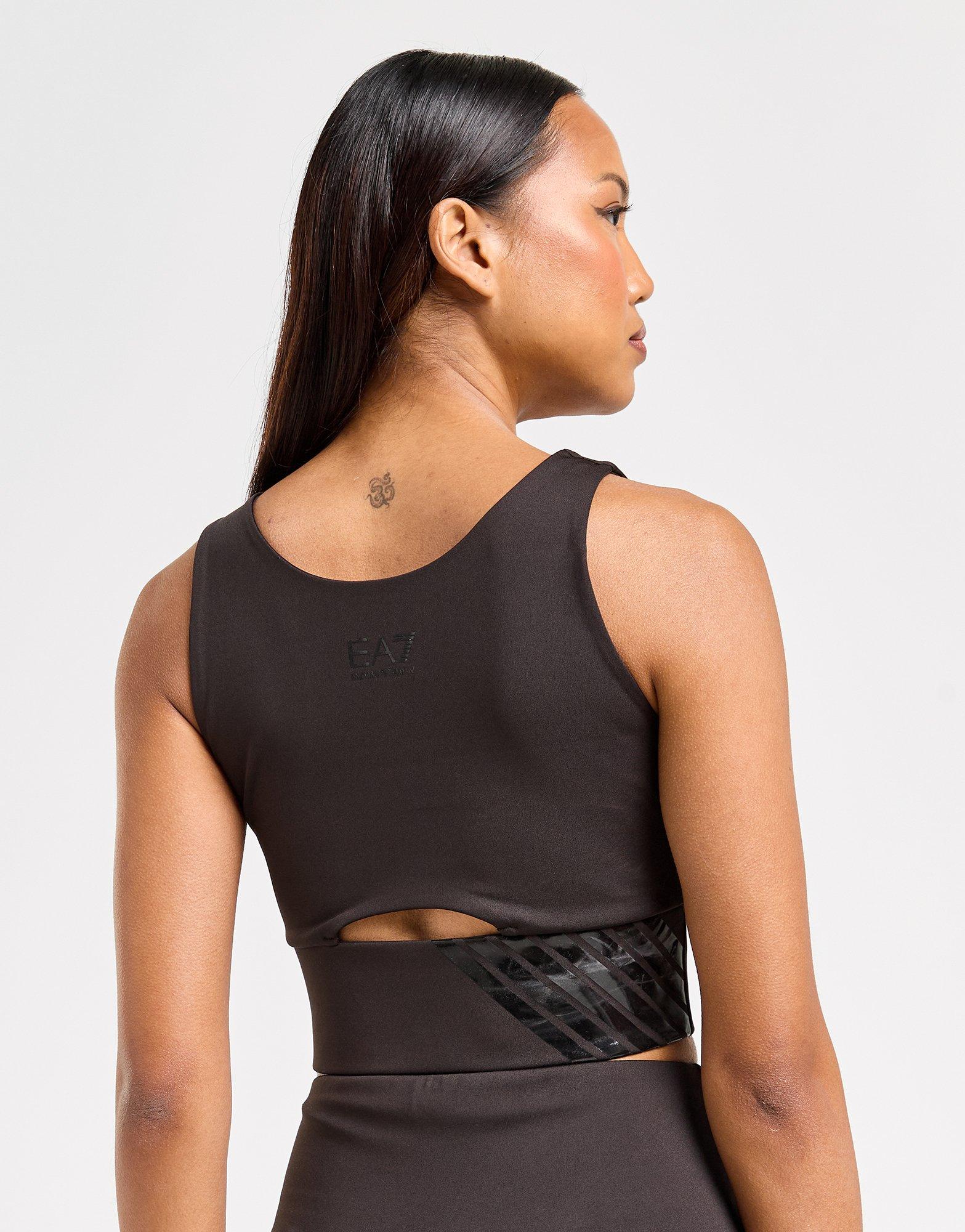 EA7 Emporio Armani Vigor Cut Out Bralette