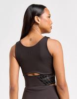 EA7 Emporio Armani Vigor Cut Out Bralette