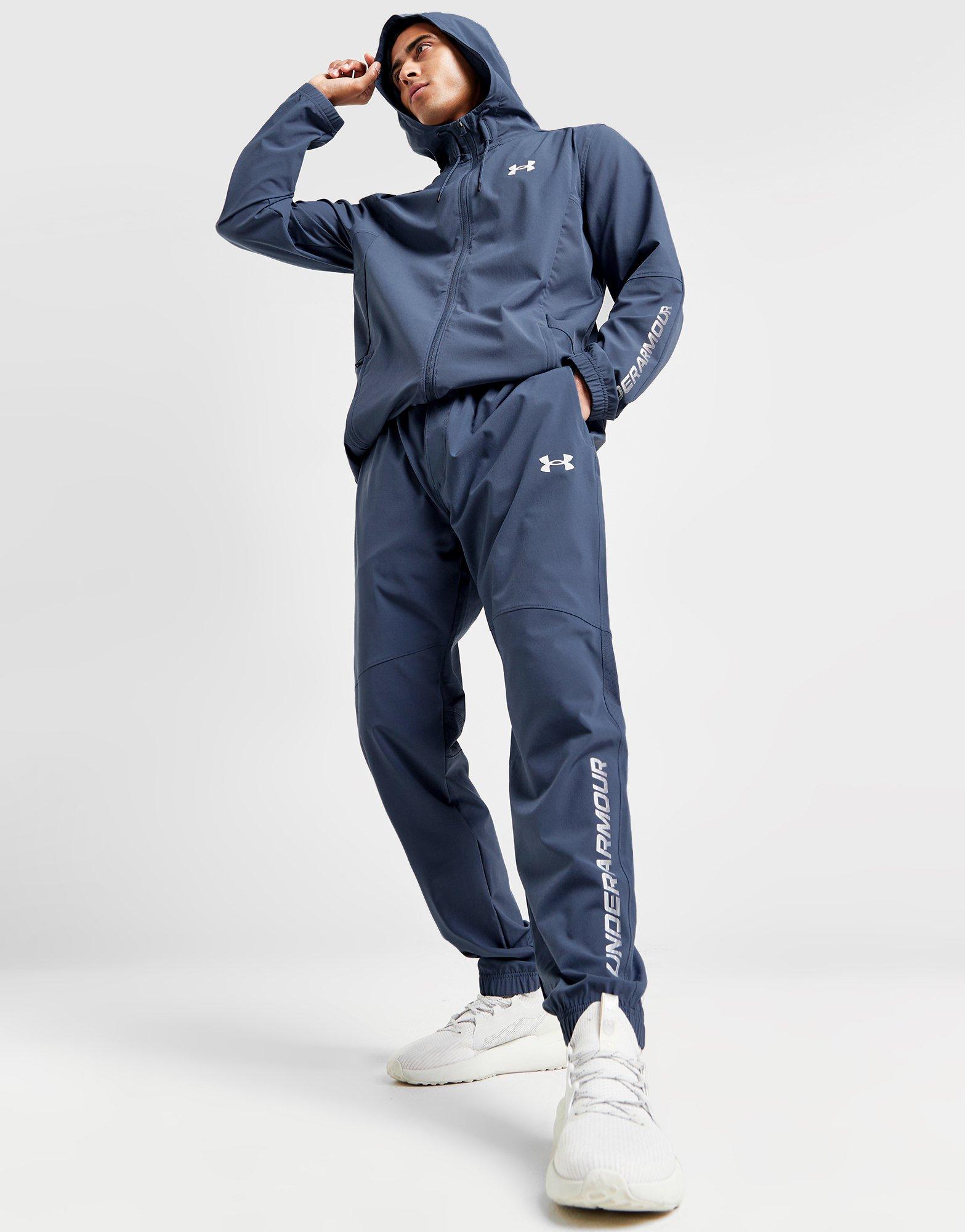 Grey Under Armour Lock-Up Woven Track Pants - JD Sports Global