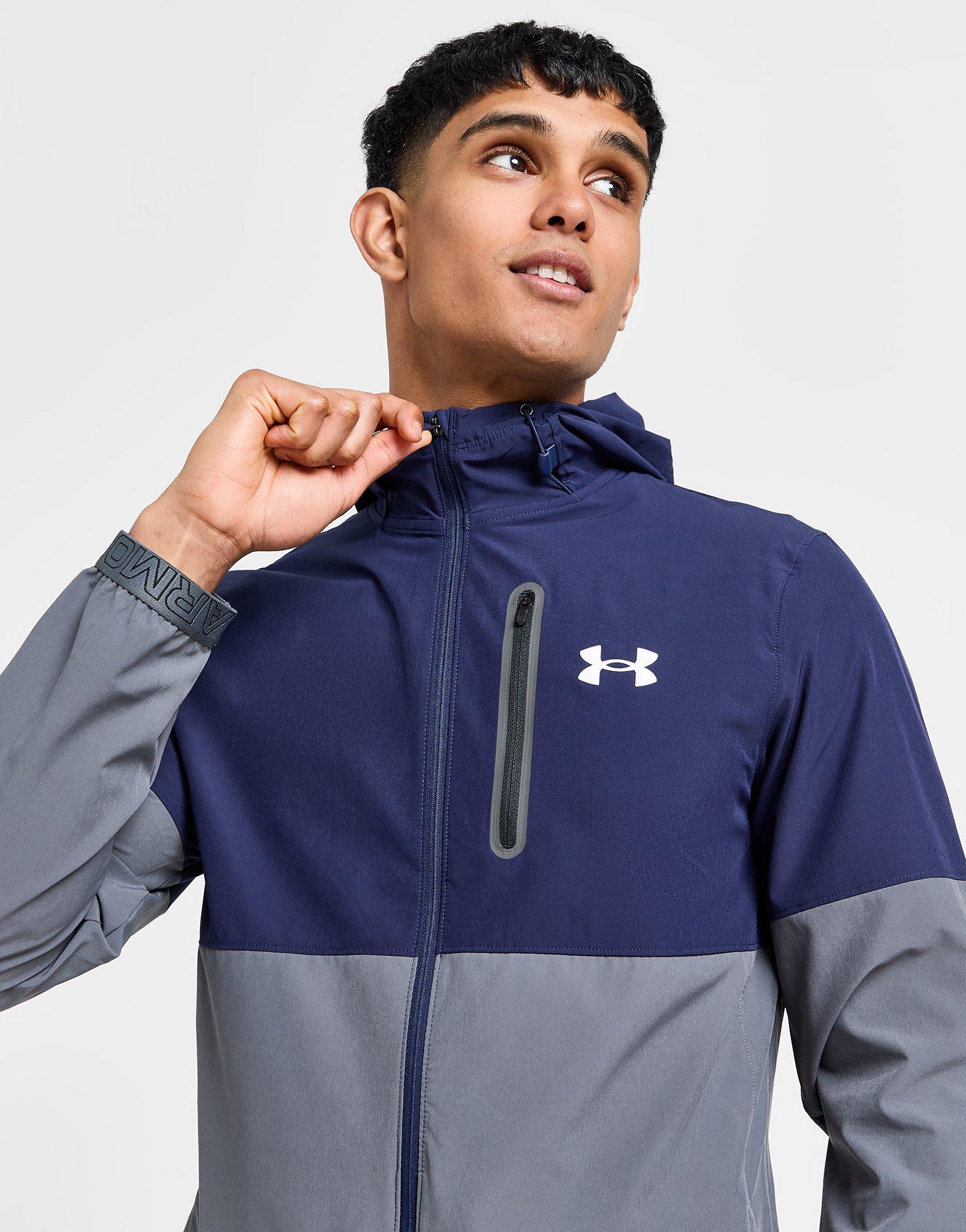 Under Armour Vanish Colour Block Hoodie mit durchgehendem Reißverschluss