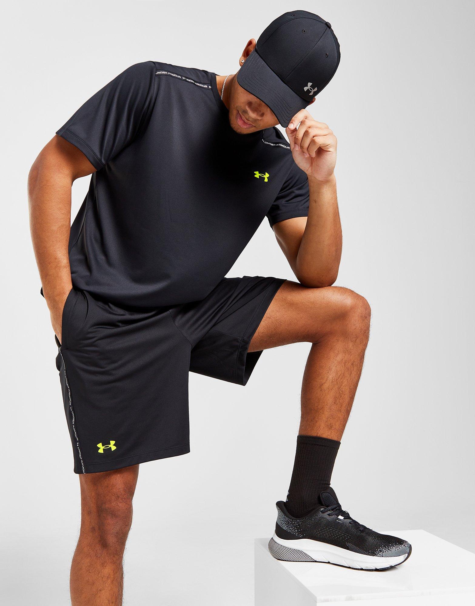 Black Under Armour HeatGear Tape Shorts - JD Sports Global