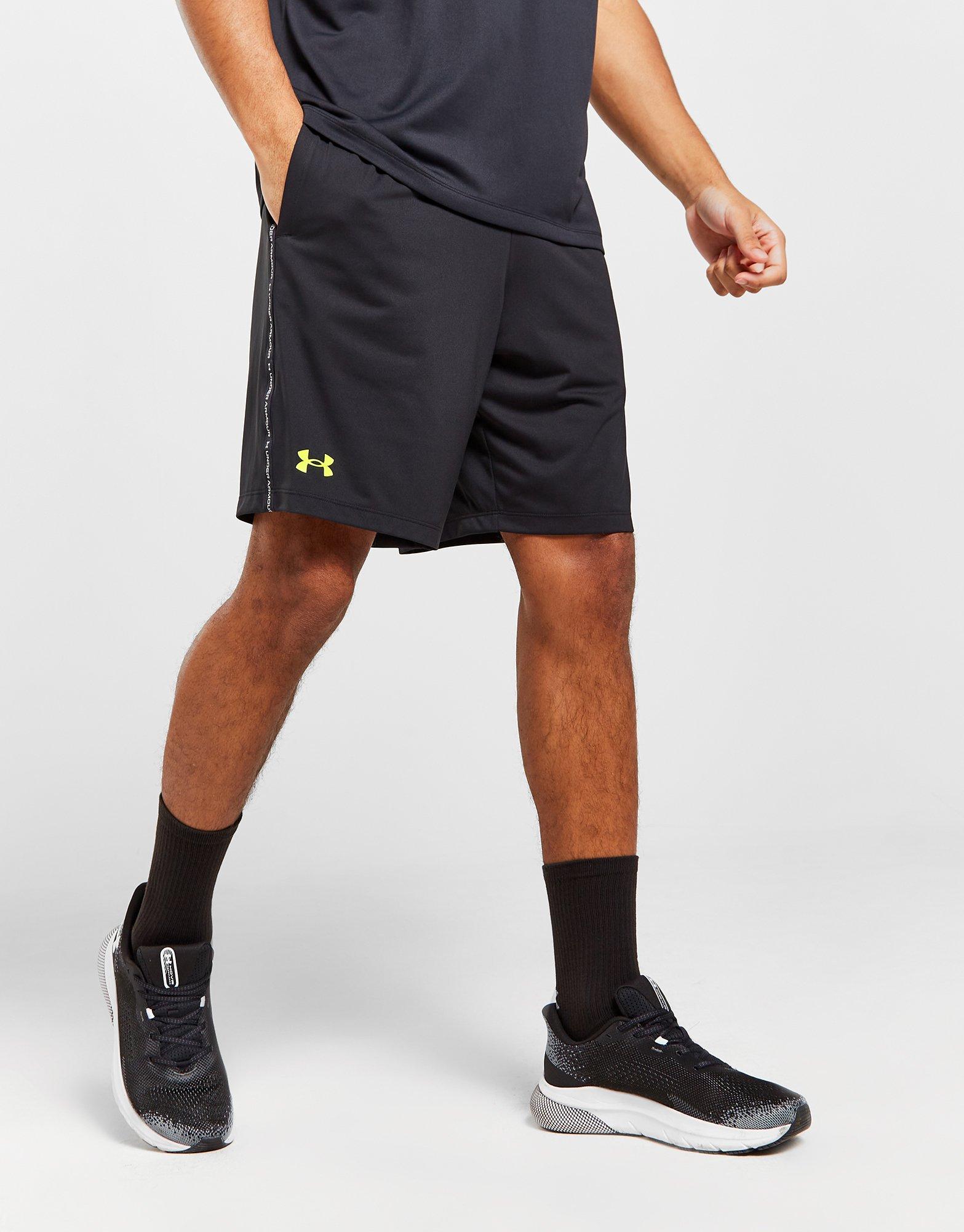 Black Under Armour HeatGear Tape Shorts - JD Sports Global