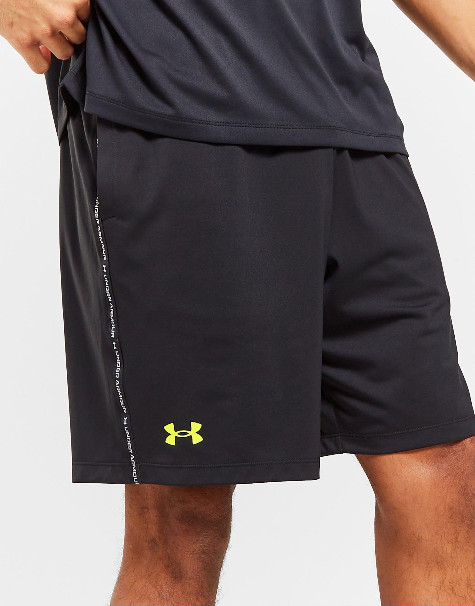 Black Under Armour HeatGear Tape Shorts JD Sports UK