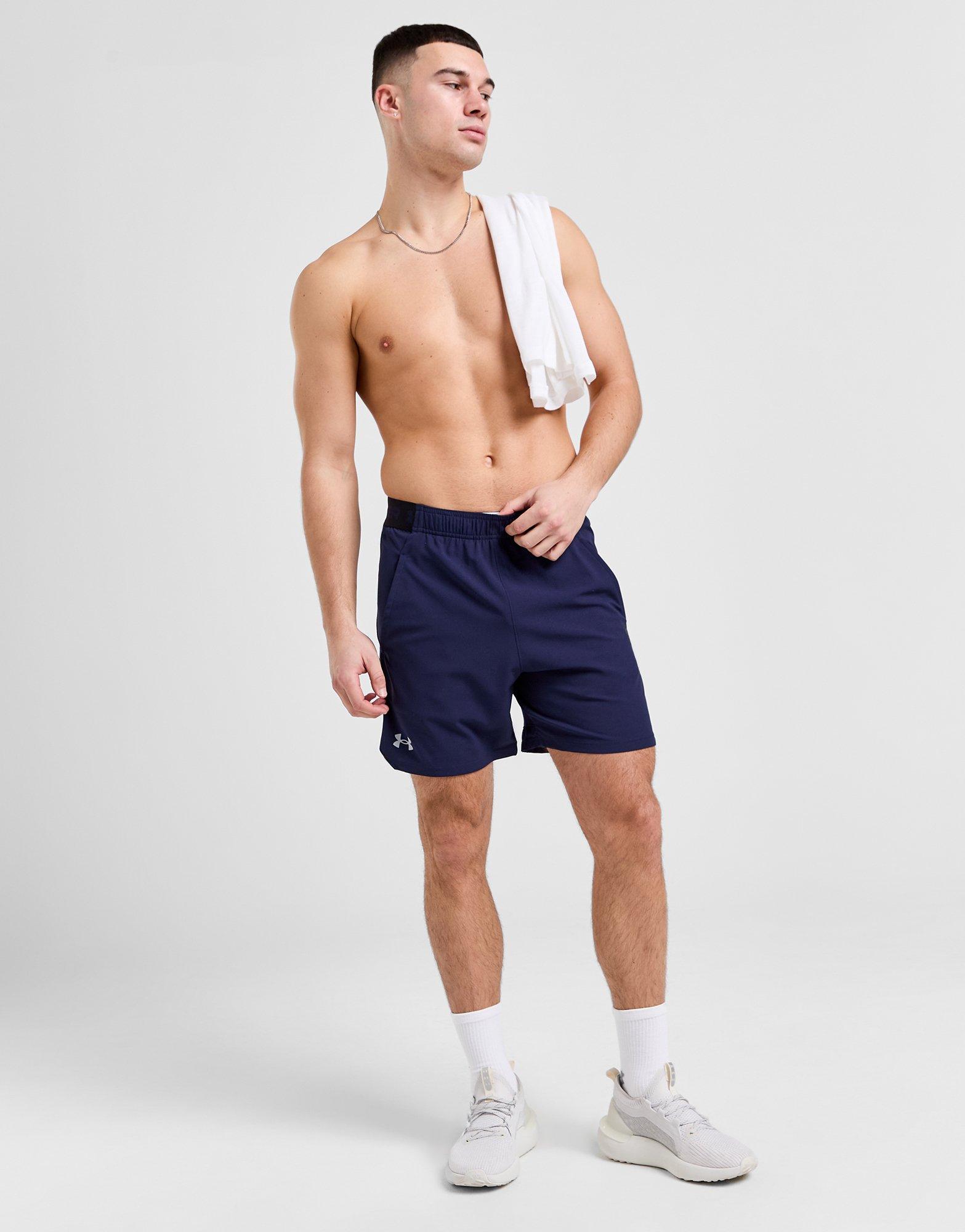 Under Armour Training Vanish woven 8 in shorts in navy