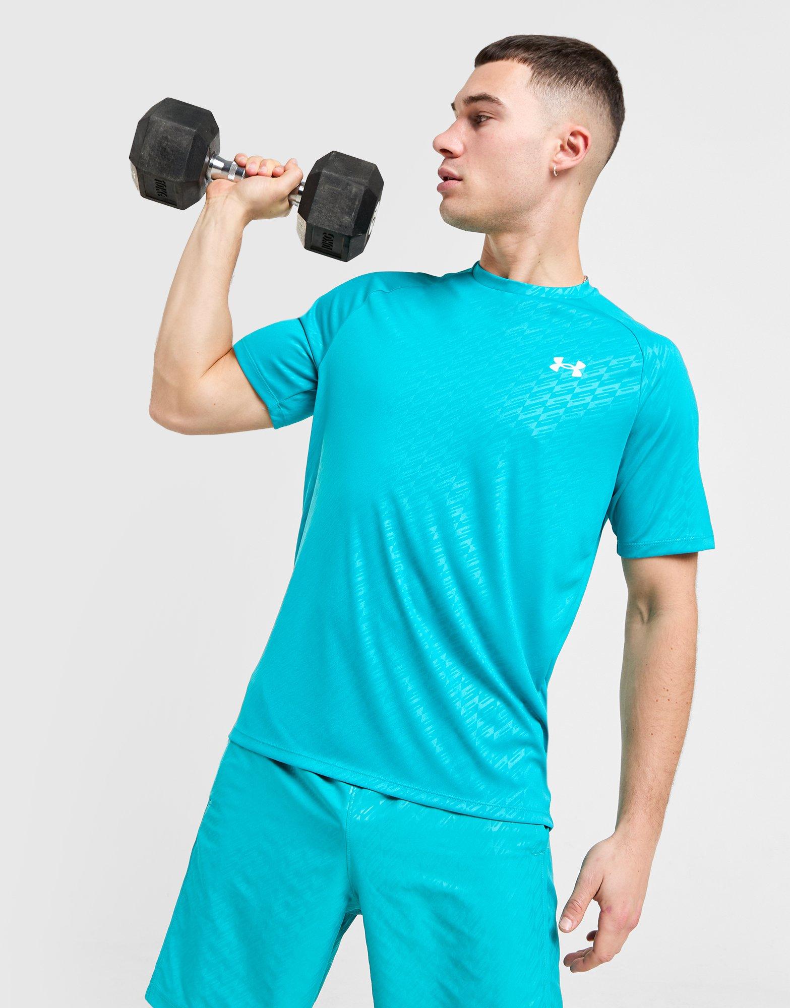 Under Armour T-Shirt Tech Emboss Homme Bleu- JD Sports France