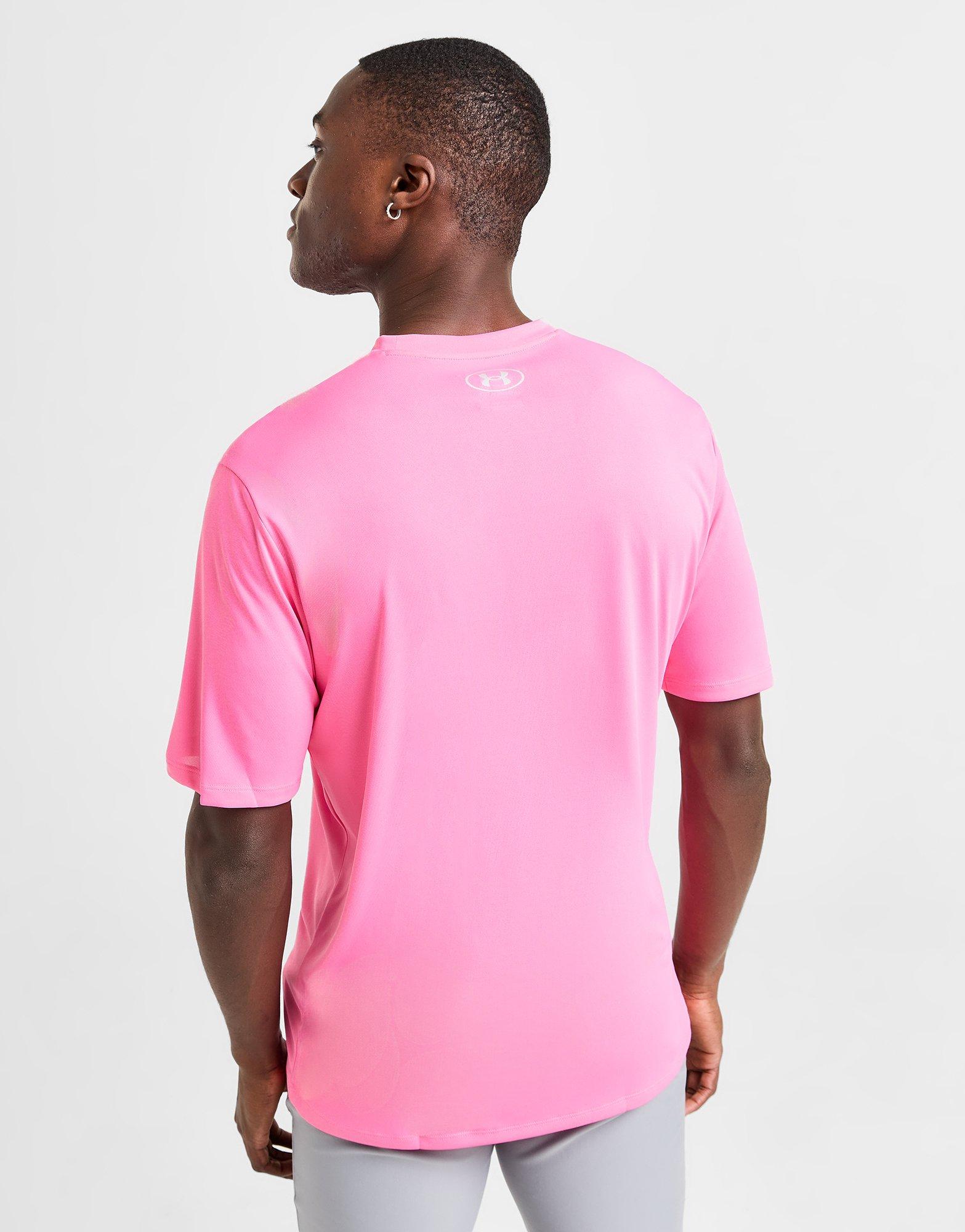 Hot pink under armour shirt online