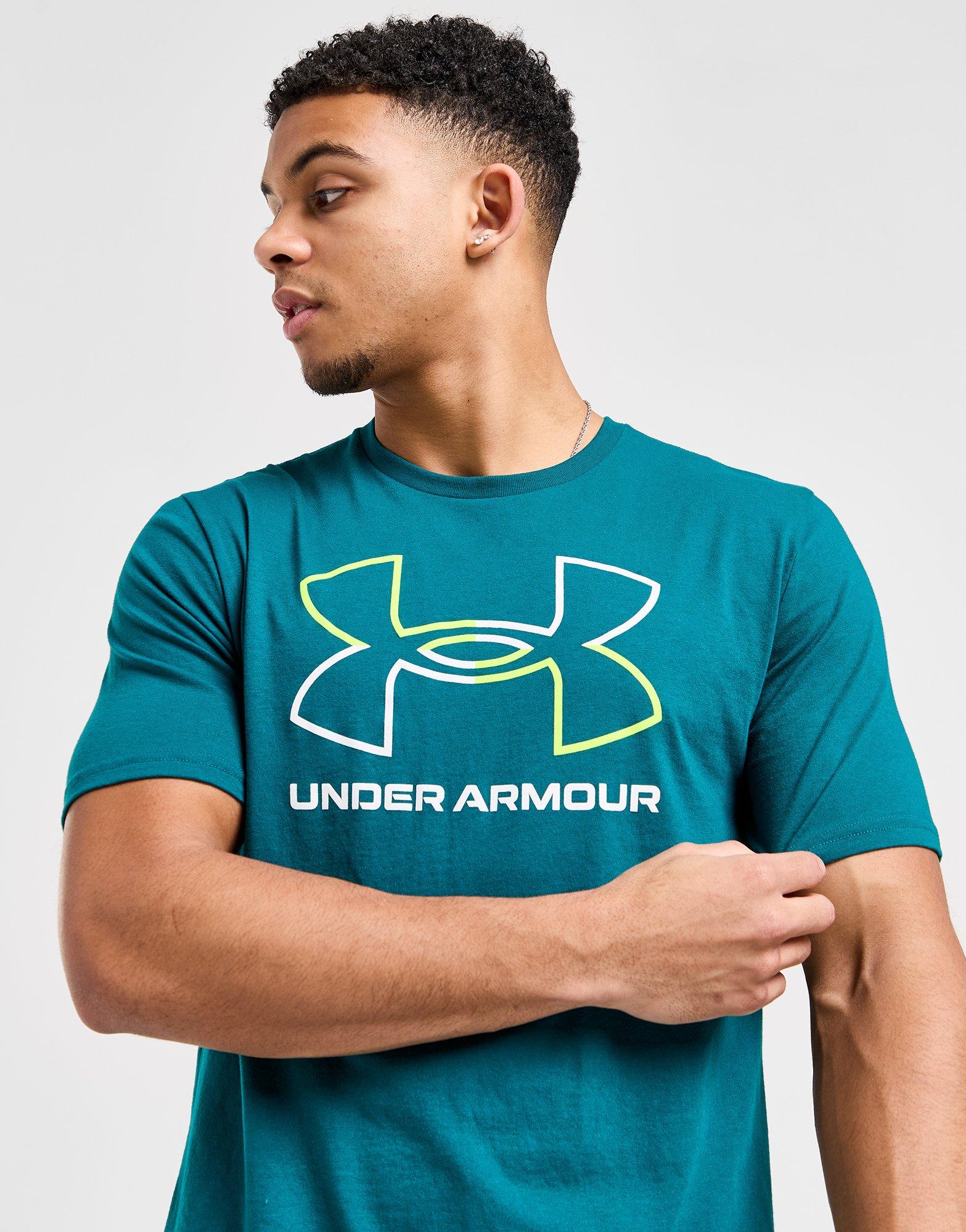 Mens green clearance under armour shirt