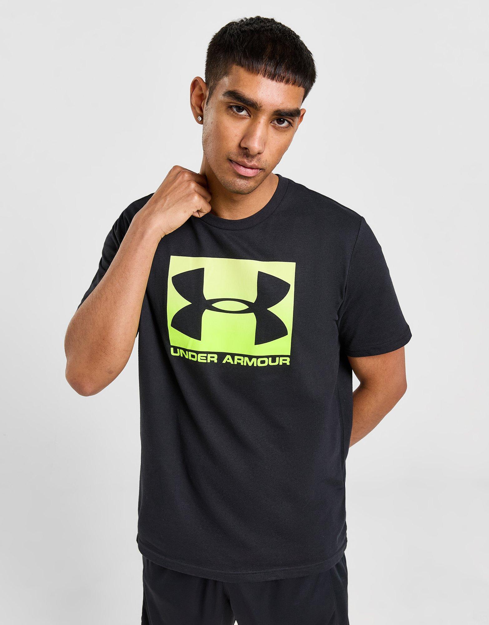  Under Armour Conjunto de sudadera con capucha y pantalones  deportivos de manga larga con logotipo para hombre, Negro/Blanco : Ropa,  Zapatos y Joyería