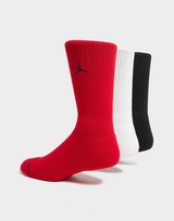 Jordan 3-Pack Crew Socken