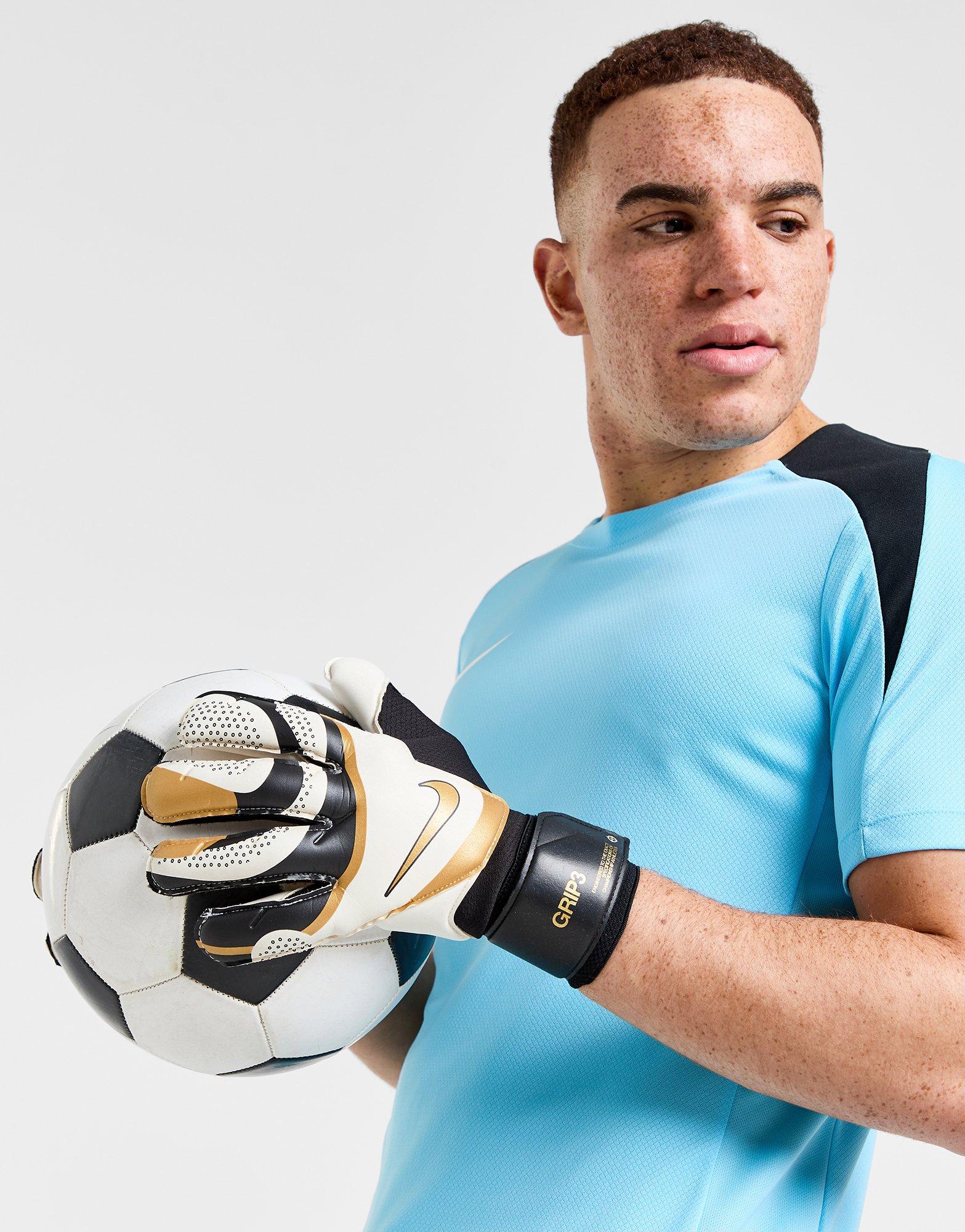 Nike Grip3 Goalkeeper Gloves em Branco