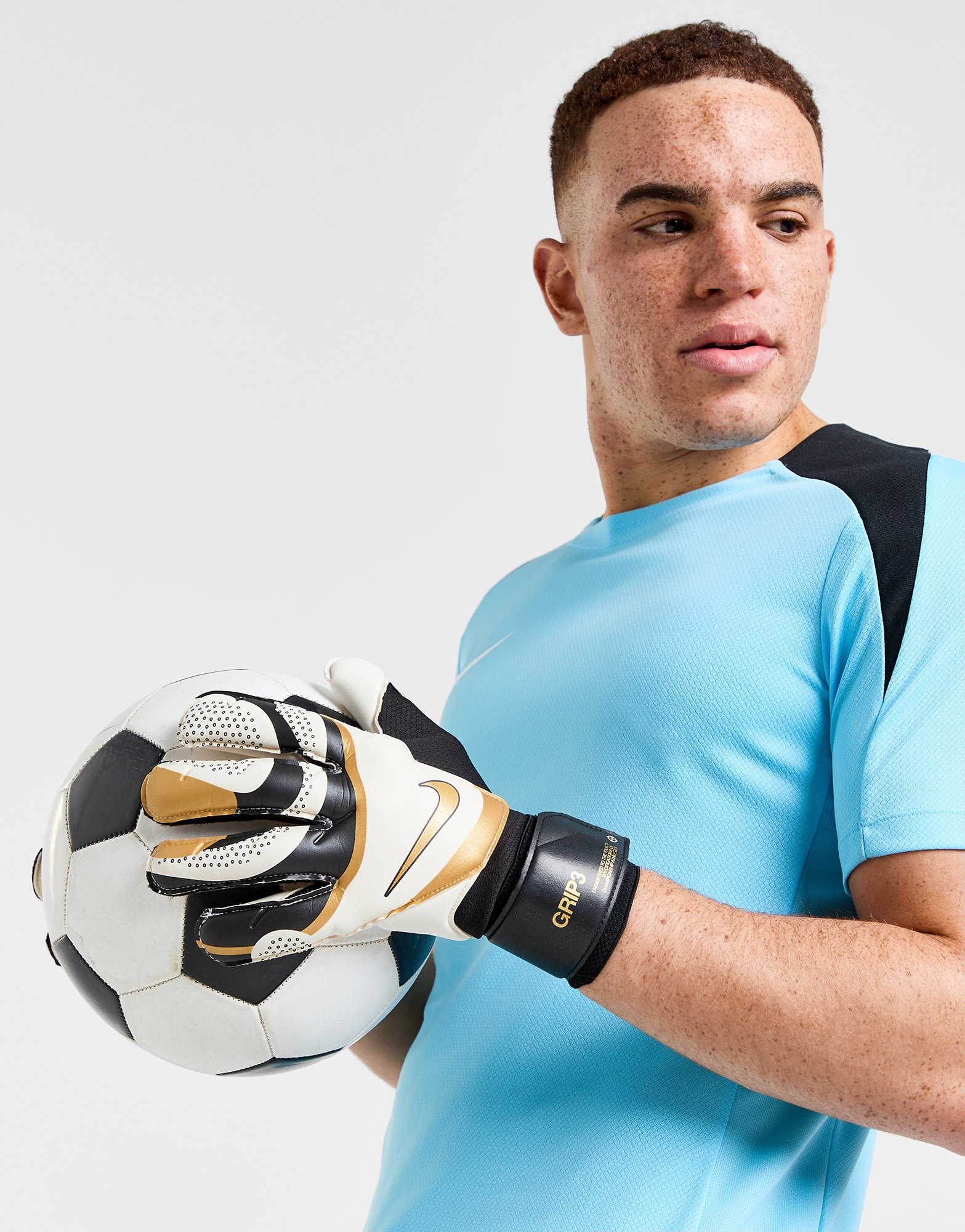 White Nike Grip3 Goalkeeper Gloves JD Sports UK
