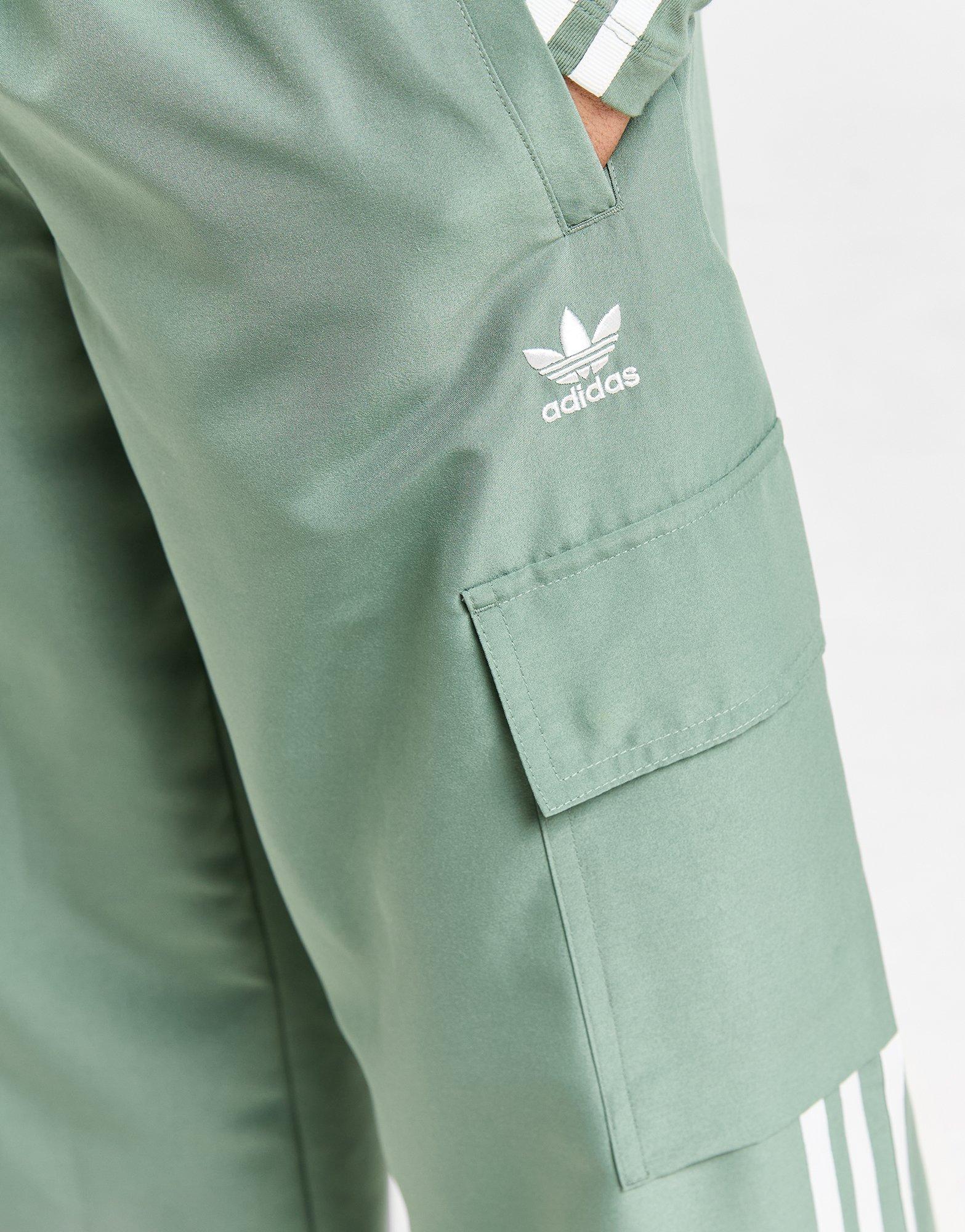 adidas Originals 3-Stripes Wide Leg Cargo Pants