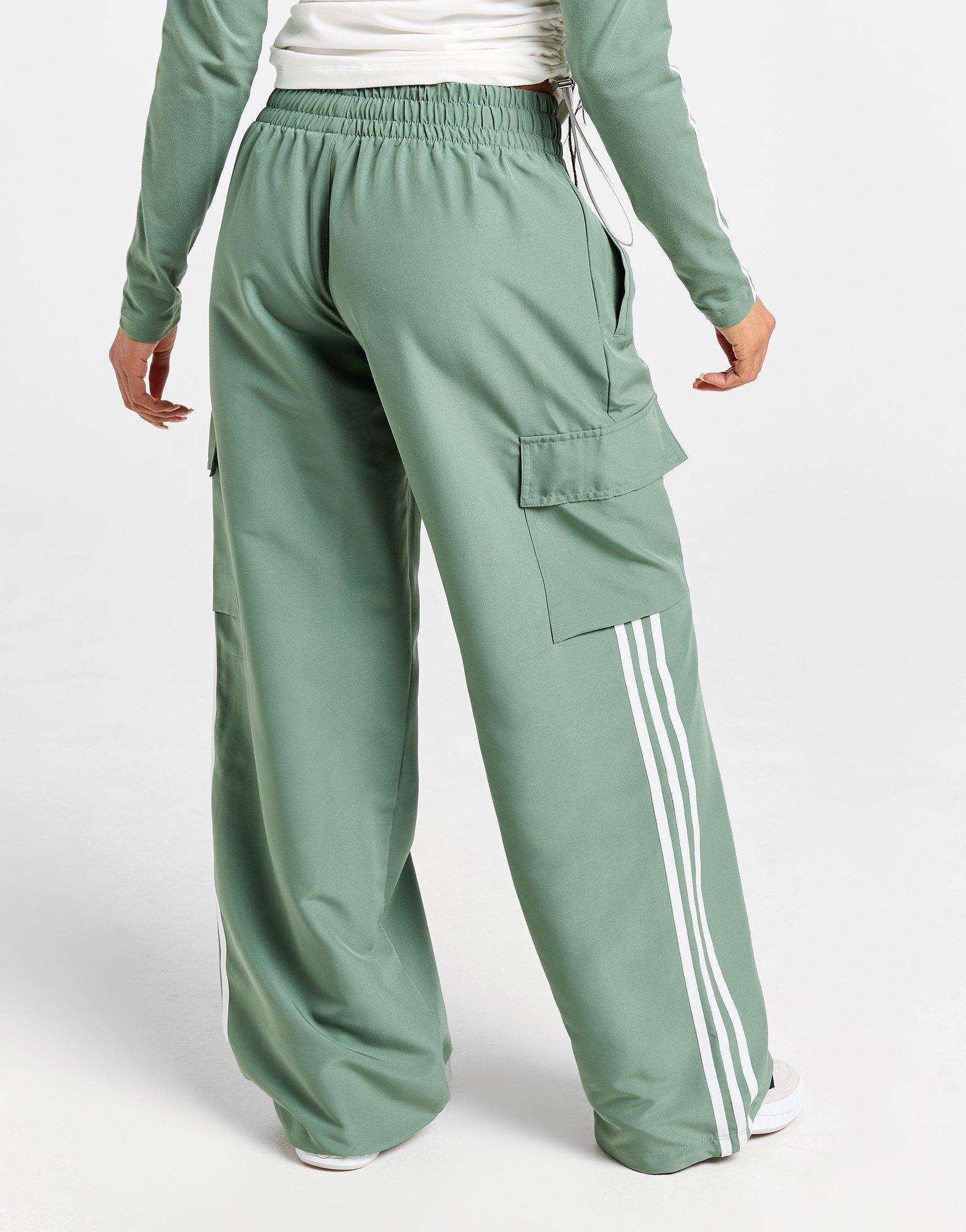 adidas Originals 3-Stripes Wide Leg Cargo Pants