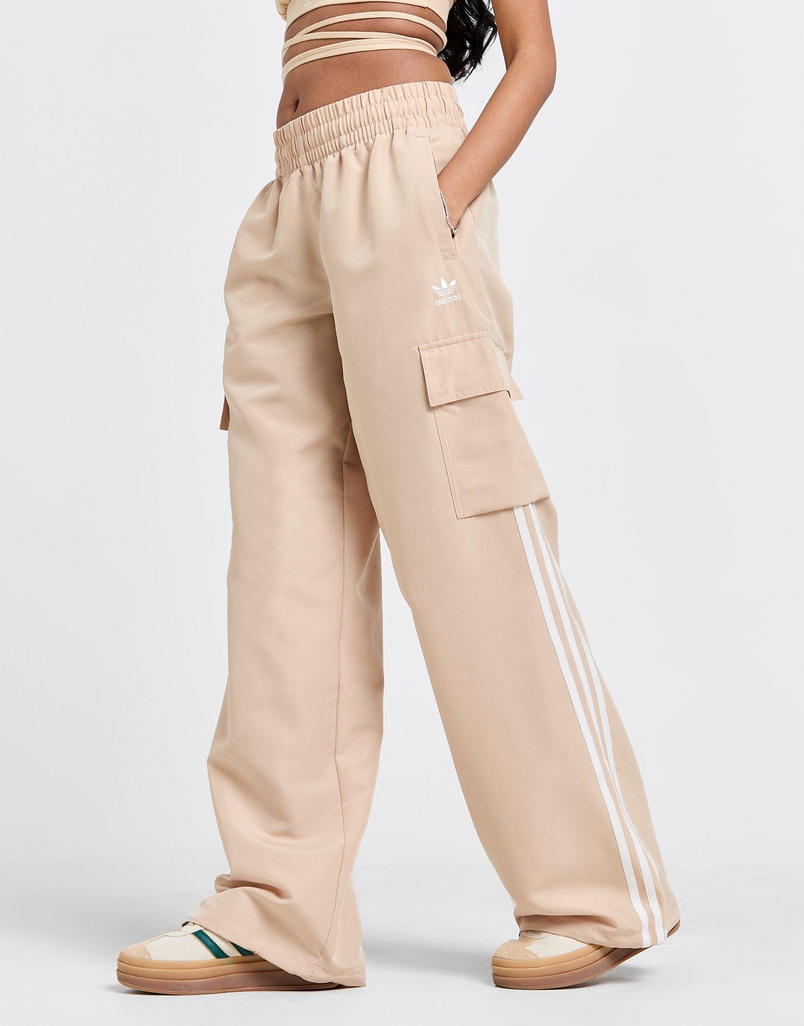 adidas Originals 3-Stripes Wide Leg Cargo Pants