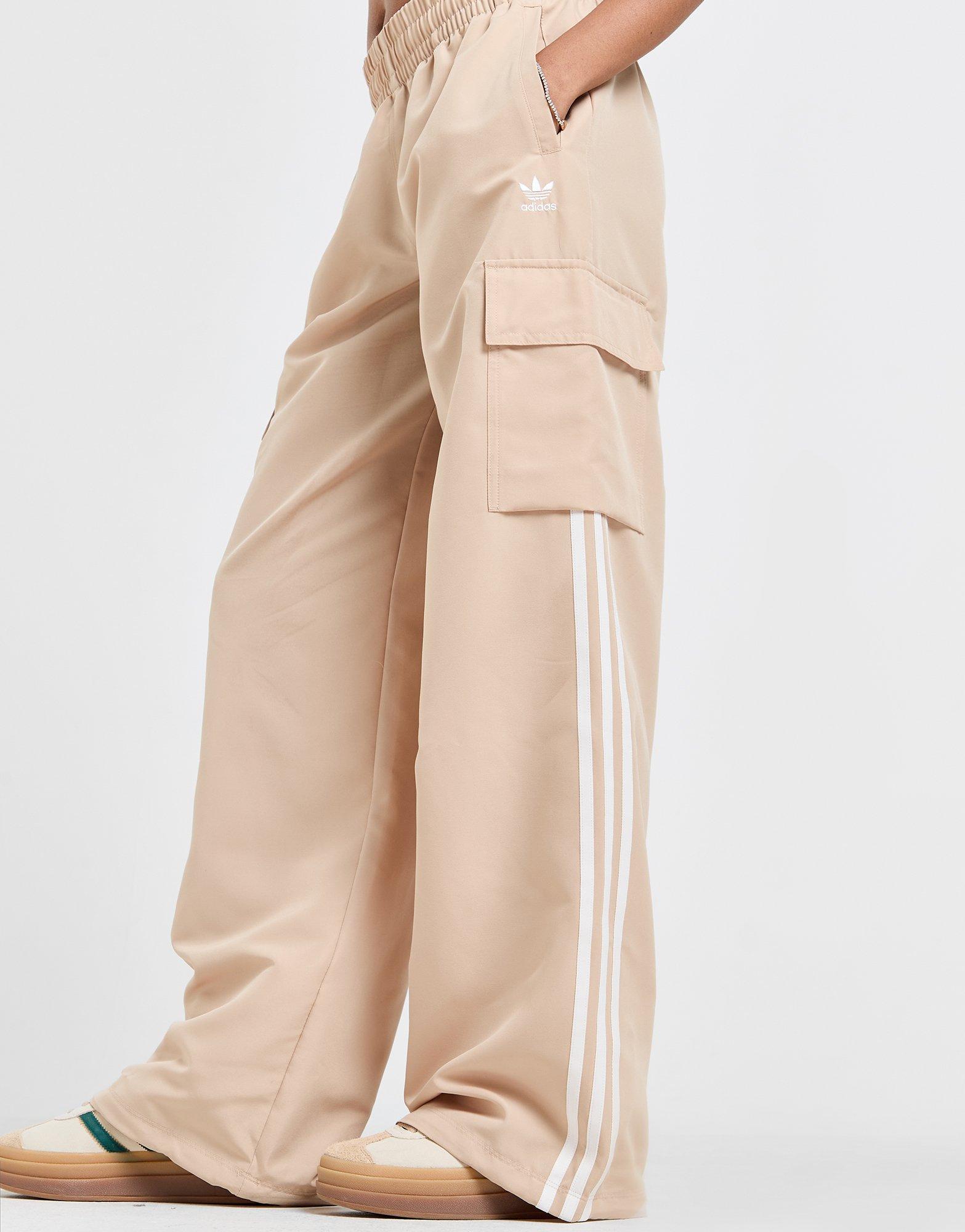 adidas Originals 3-Stripes Wide Leg Cargo Pants
