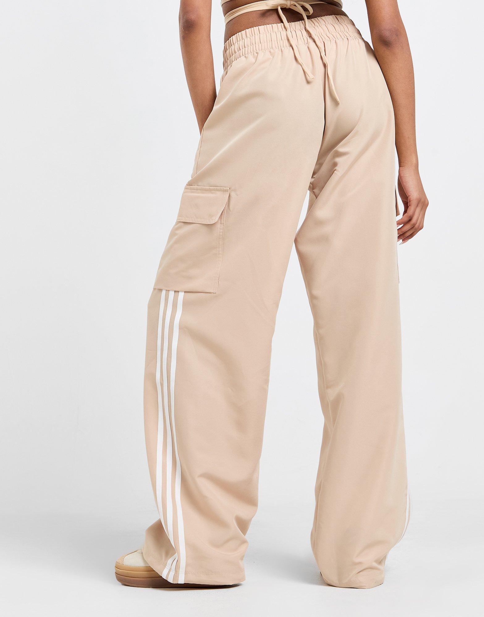 adidas Originals 3-Stripes Wide Leg Cargo Pants