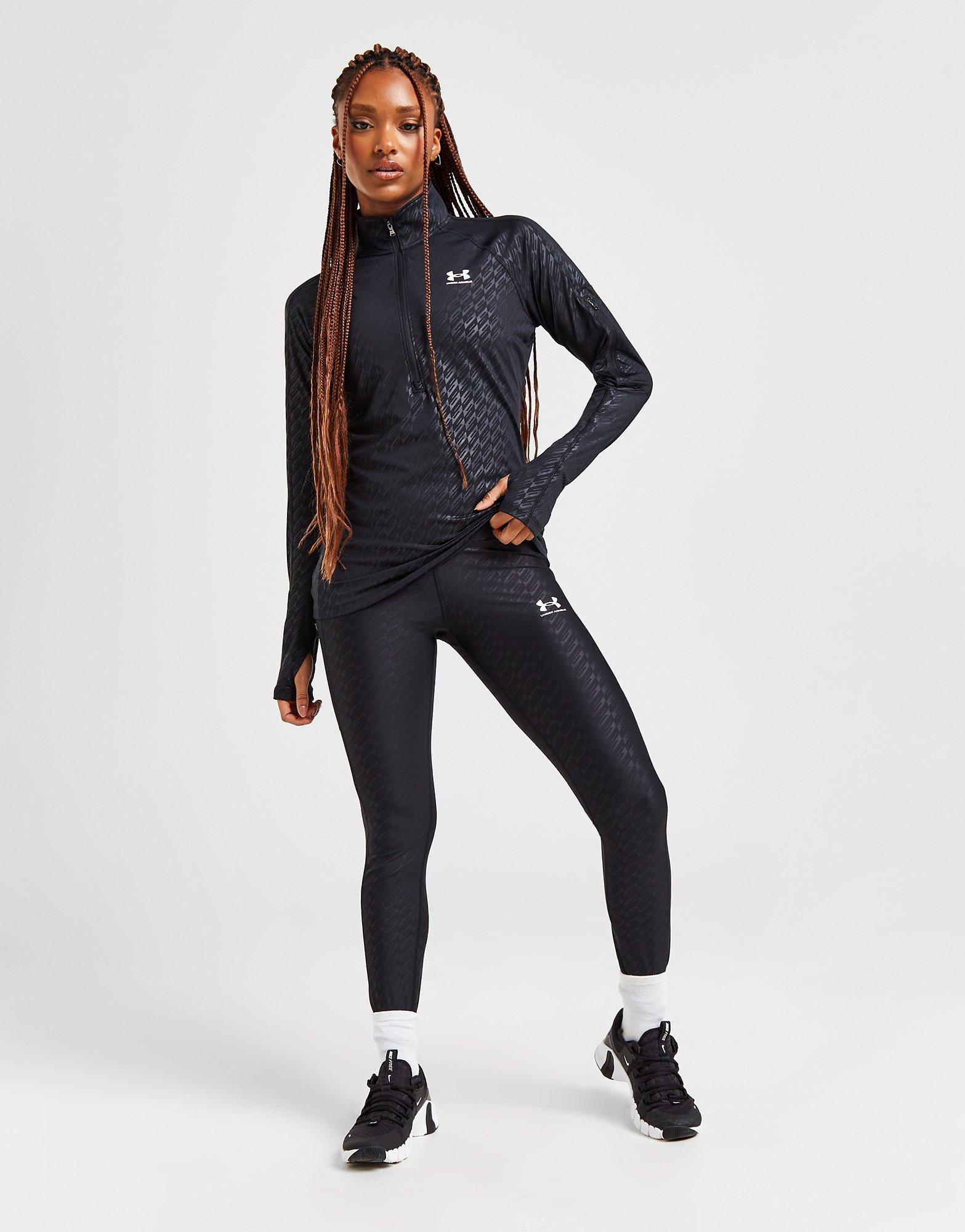 Under Armour Emboss All Over Print 1/4 Zip Top