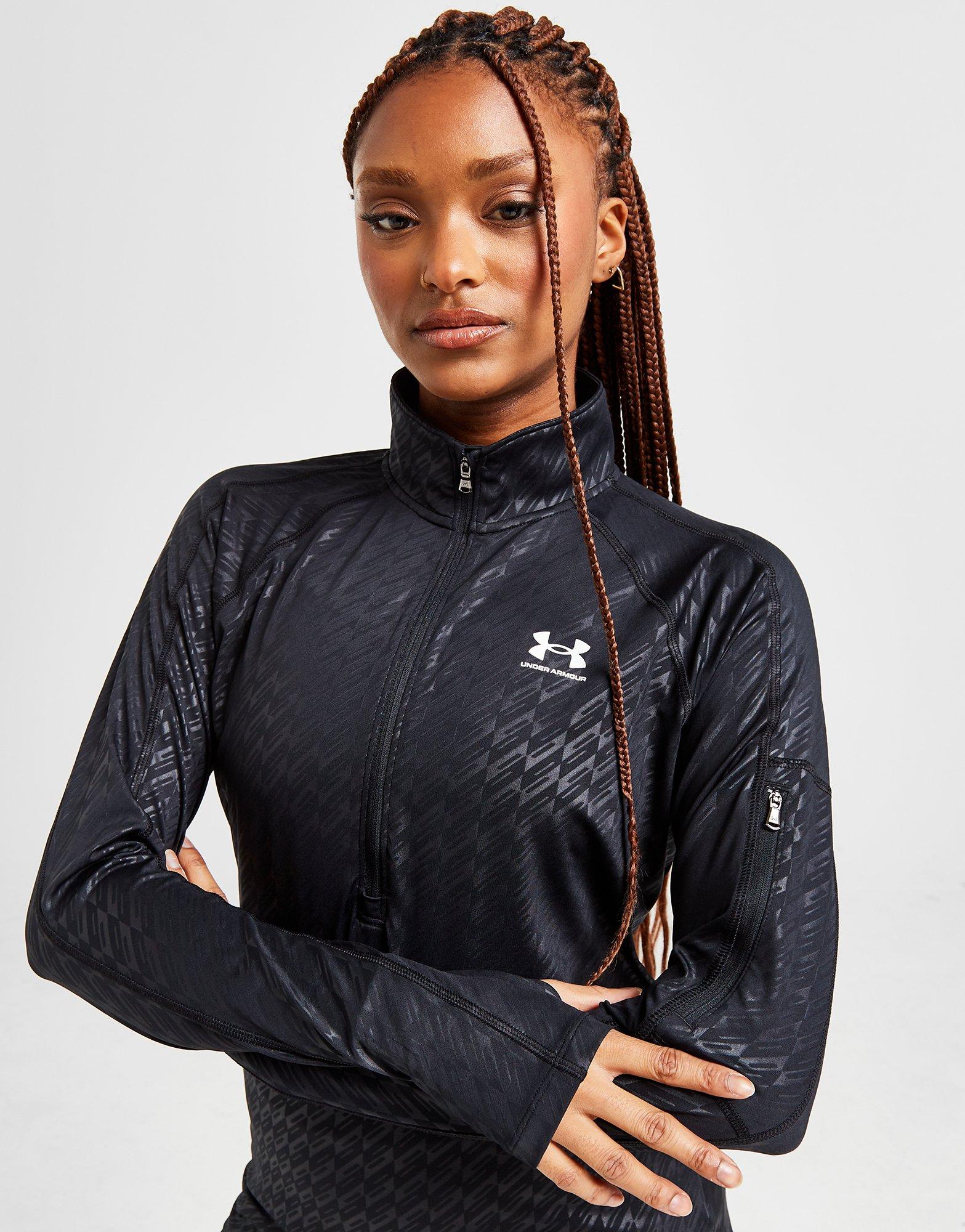Under Armour Emboss All Over Print 1/4 Zip Top