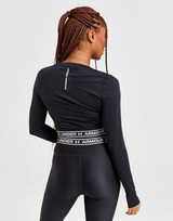 Under Armour Crop Top Manches Longues Crossover Femme