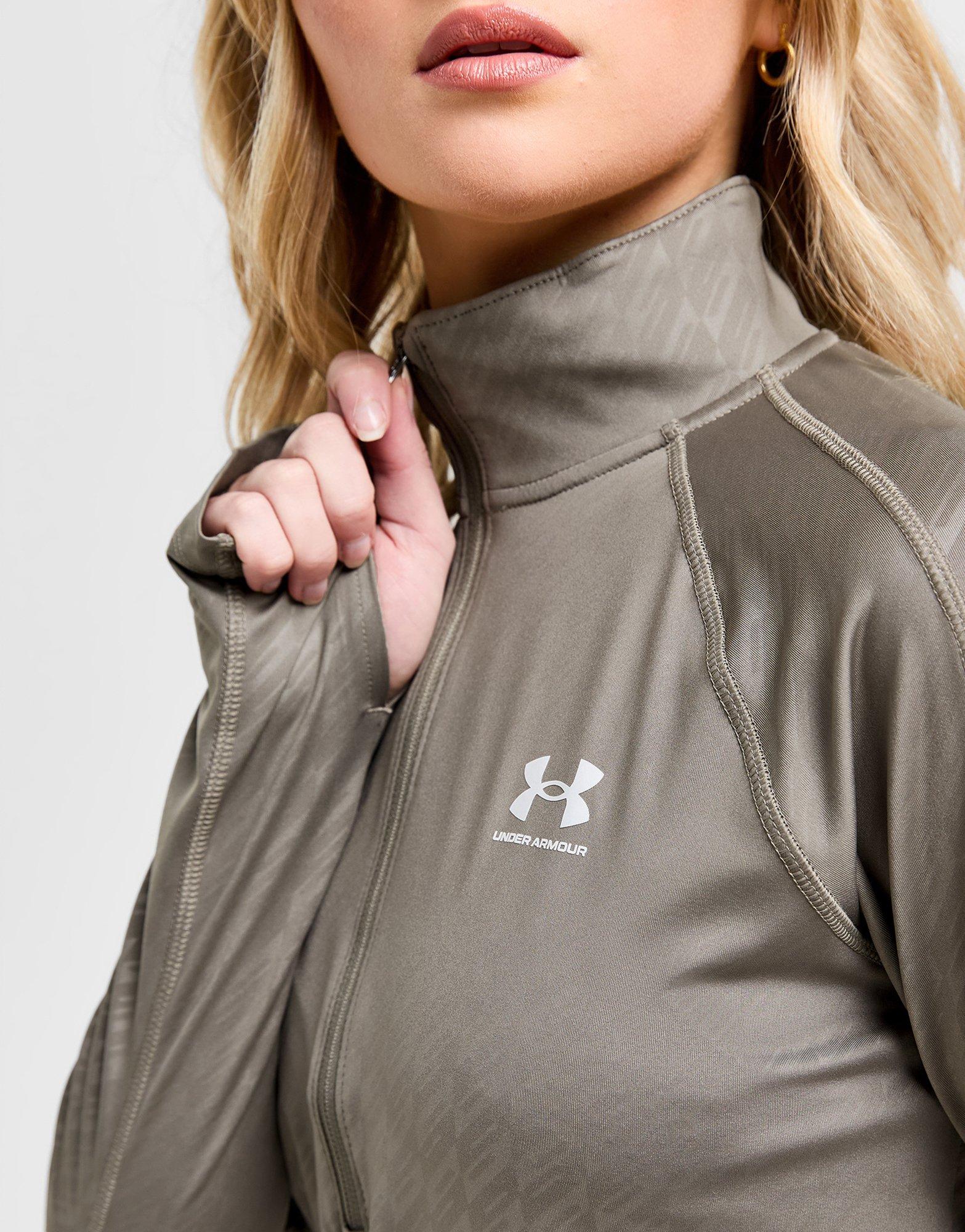 Under Armour Emboss All Over Print 1/4 Zip Top