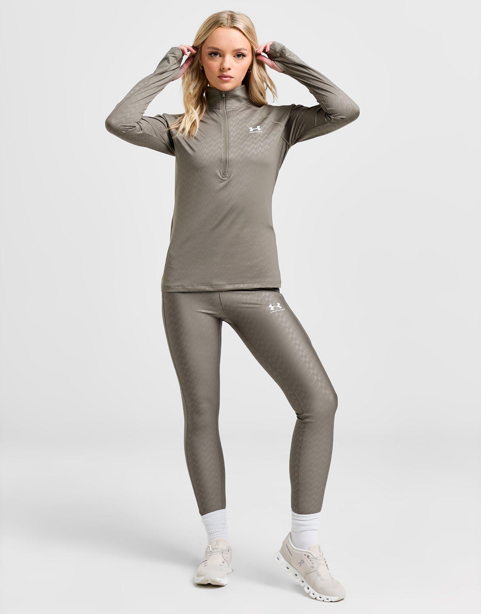 Under Armour Emboss All Over Print 1/4 Zip Top