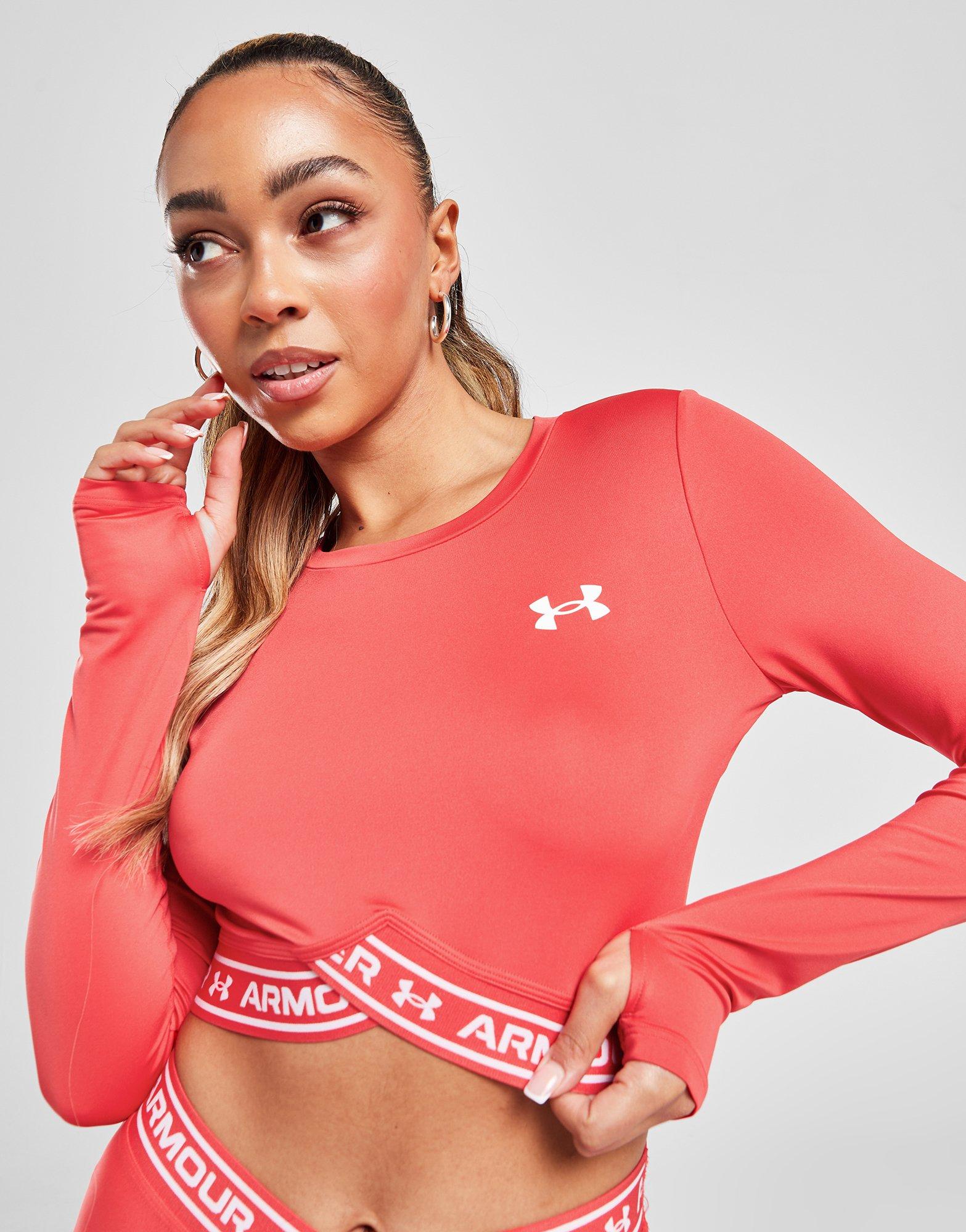 Under Armour Crossover Long Sleeve Crop Top