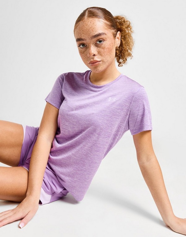 Purple Under Armour Tech Twist Short Sleeve T-Shirt - JD Sports Ireland