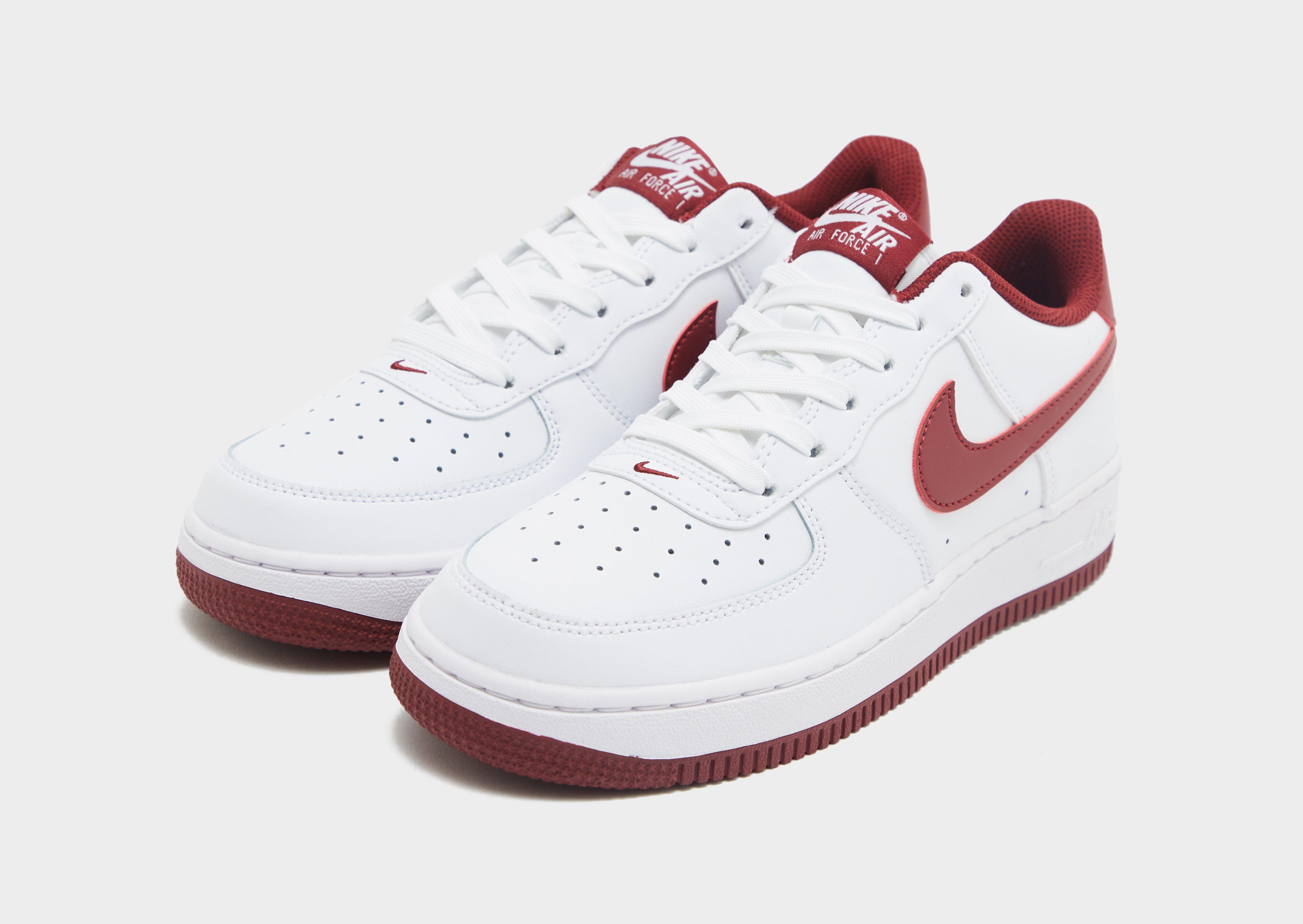 White Nike Air Force 1 Low Junior - JD Sports Global