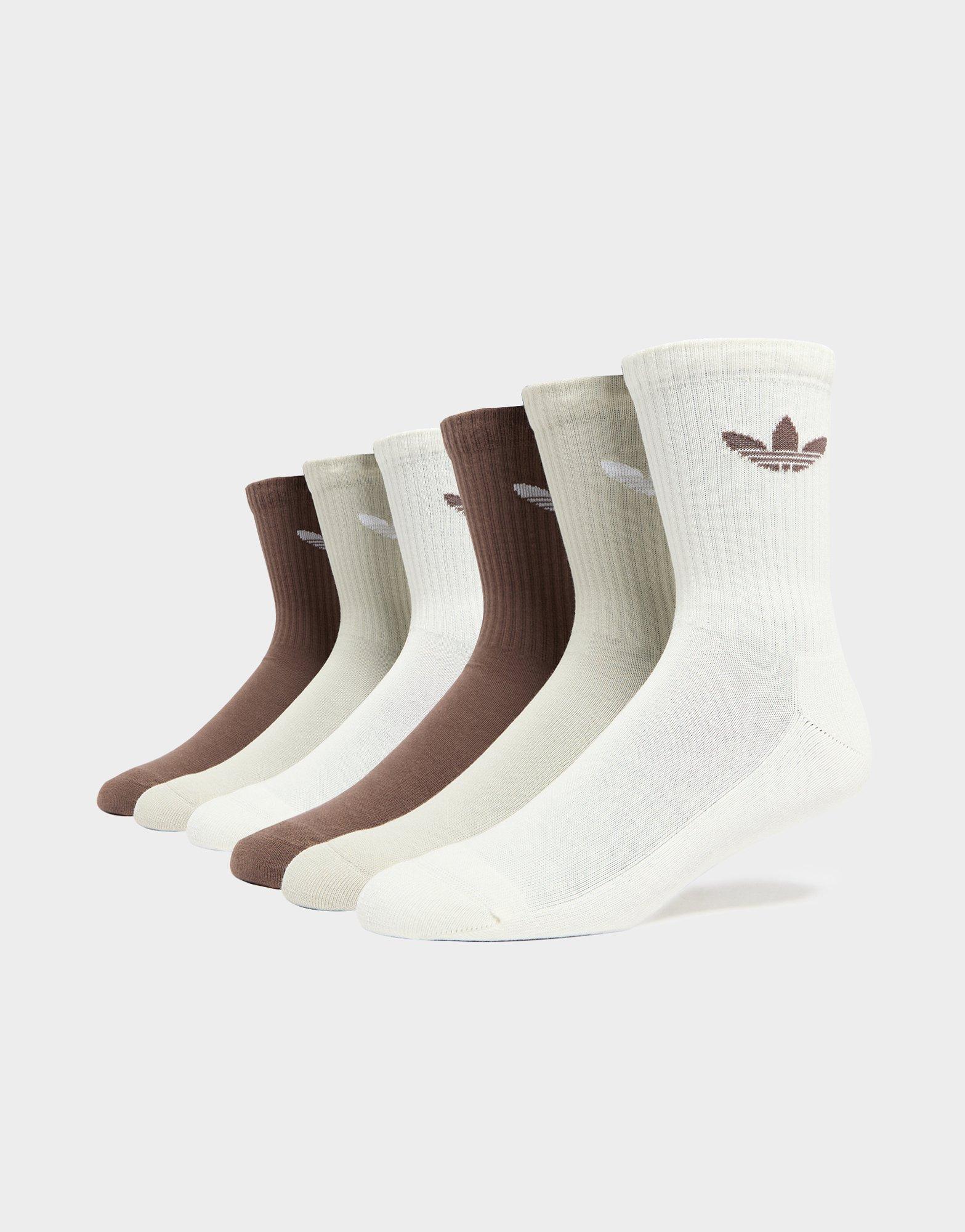 adidas WM ORI COMFORT 3-PACK CREW - Brown