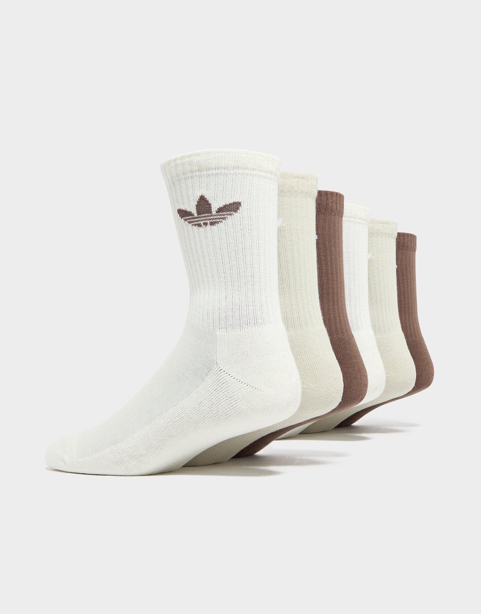 adidas Originals 6-Pack Trefoil Cushion Crew Socks