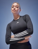 adidas T-shirt de training court à manches longues Hyperglam