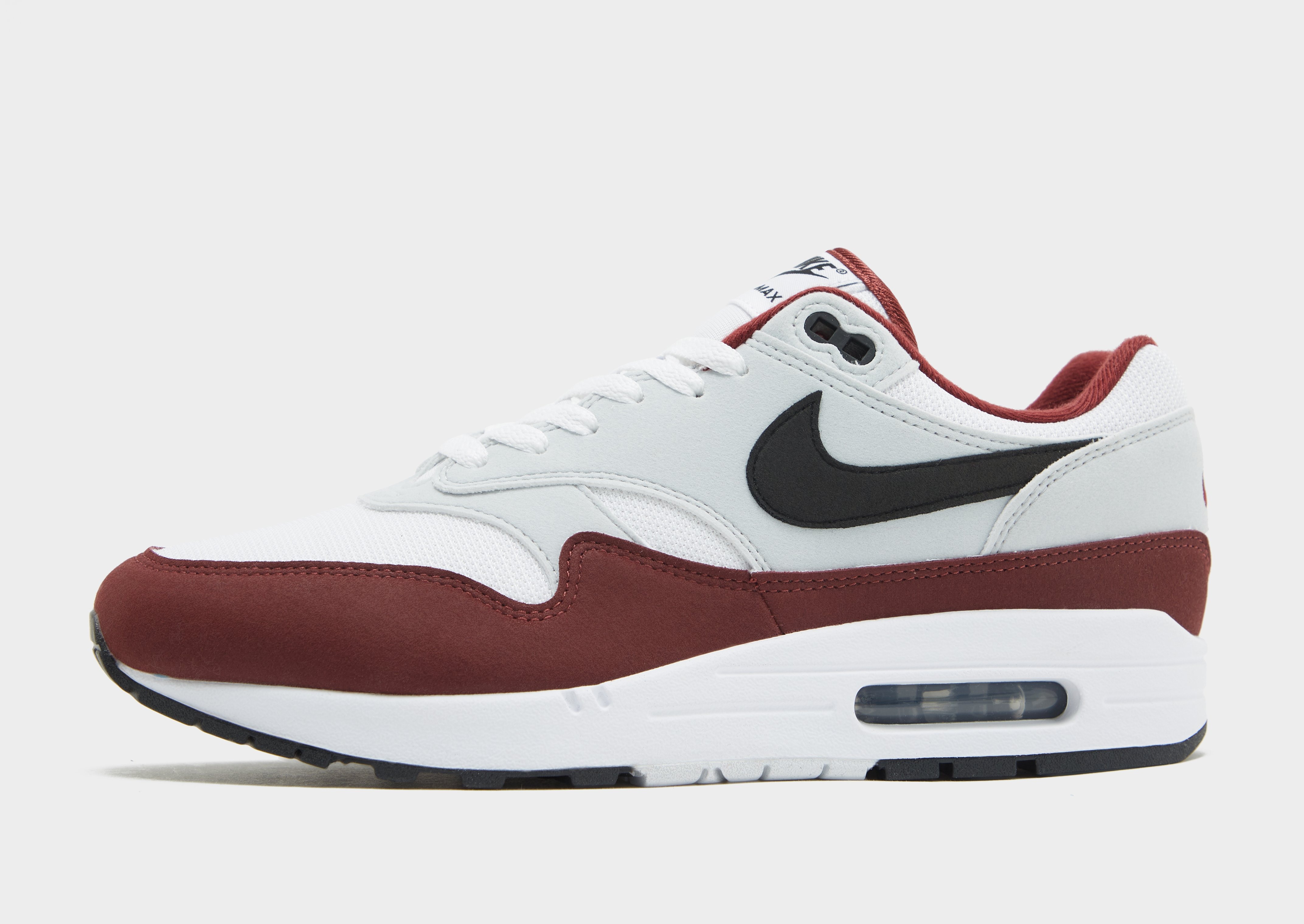 White Nike Air Max 1 JD Sports UK