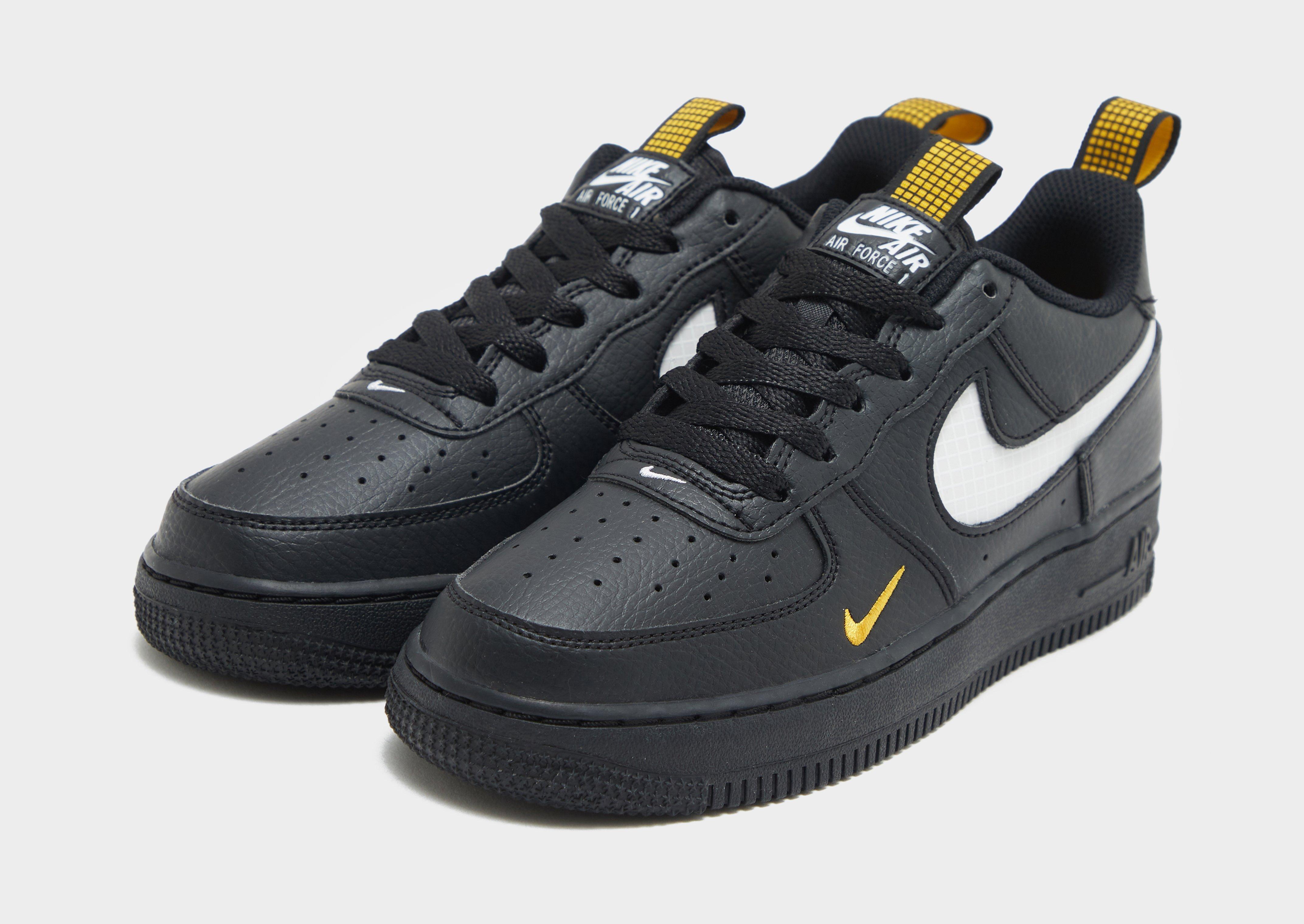 Nike air force 1 utility low hot sale junior black