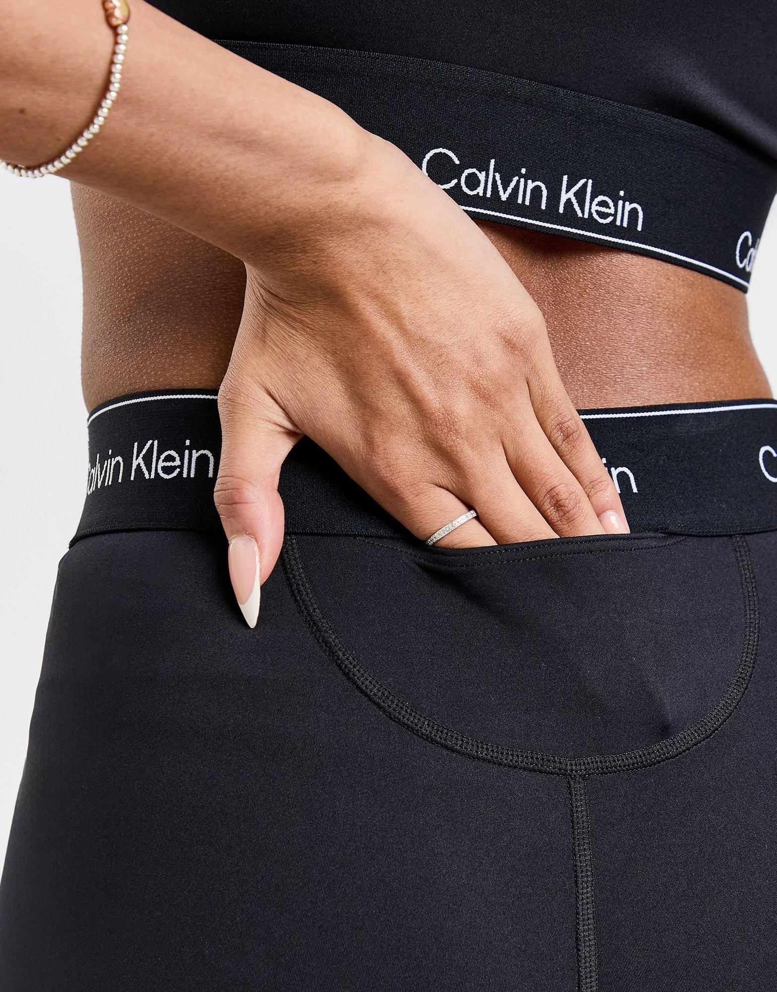 Calvin Klein Sport Tights em Preto