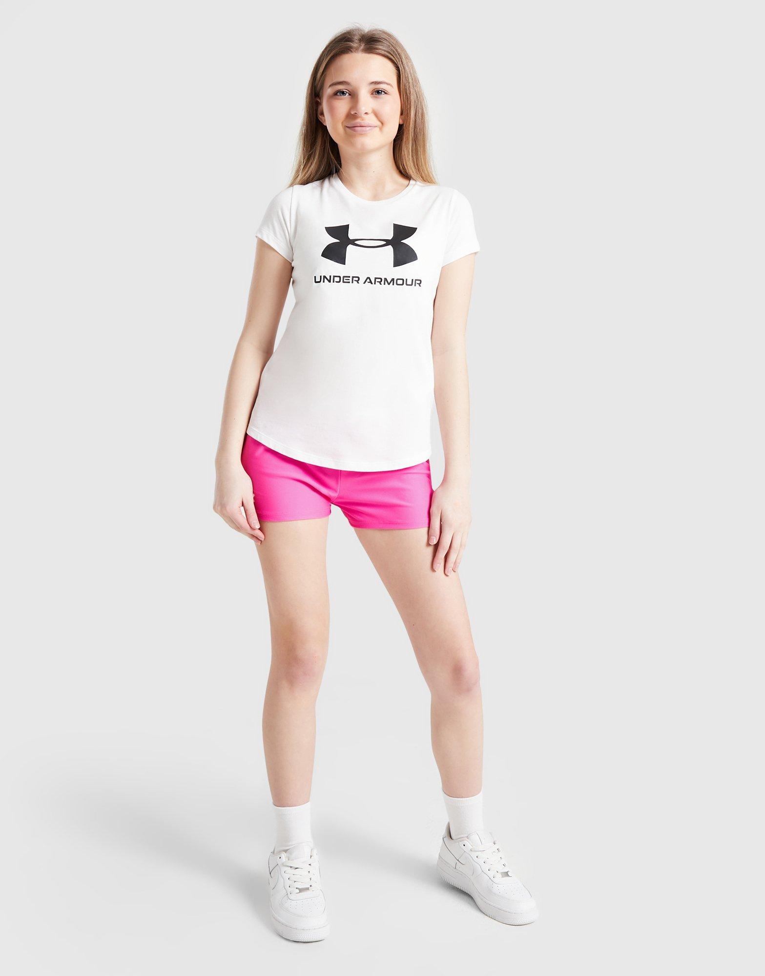Under armour girls play up shorts sales