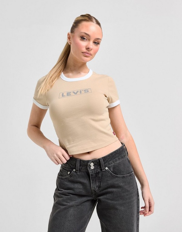 LEVI'S T-shirt Ringer Slim Femme