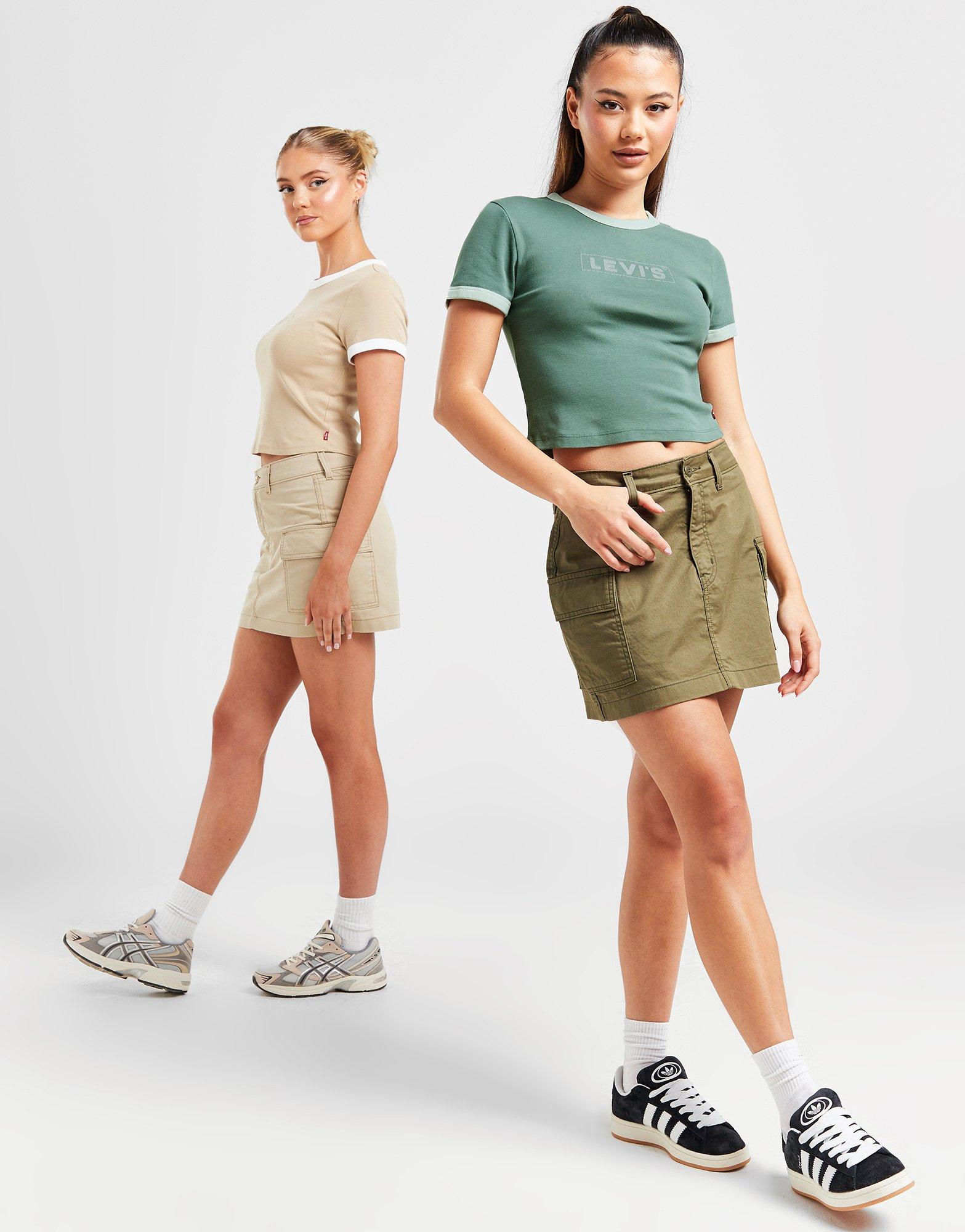 Levi's two tone skirt best sale