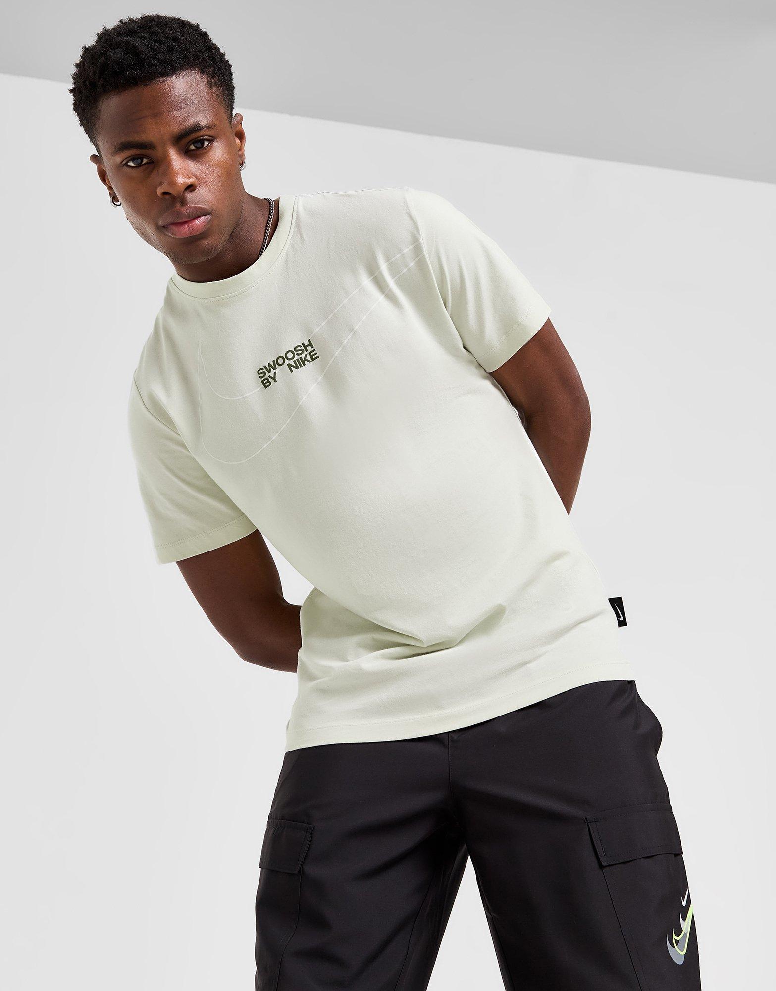 Nike swoosh t shirt new arrivals