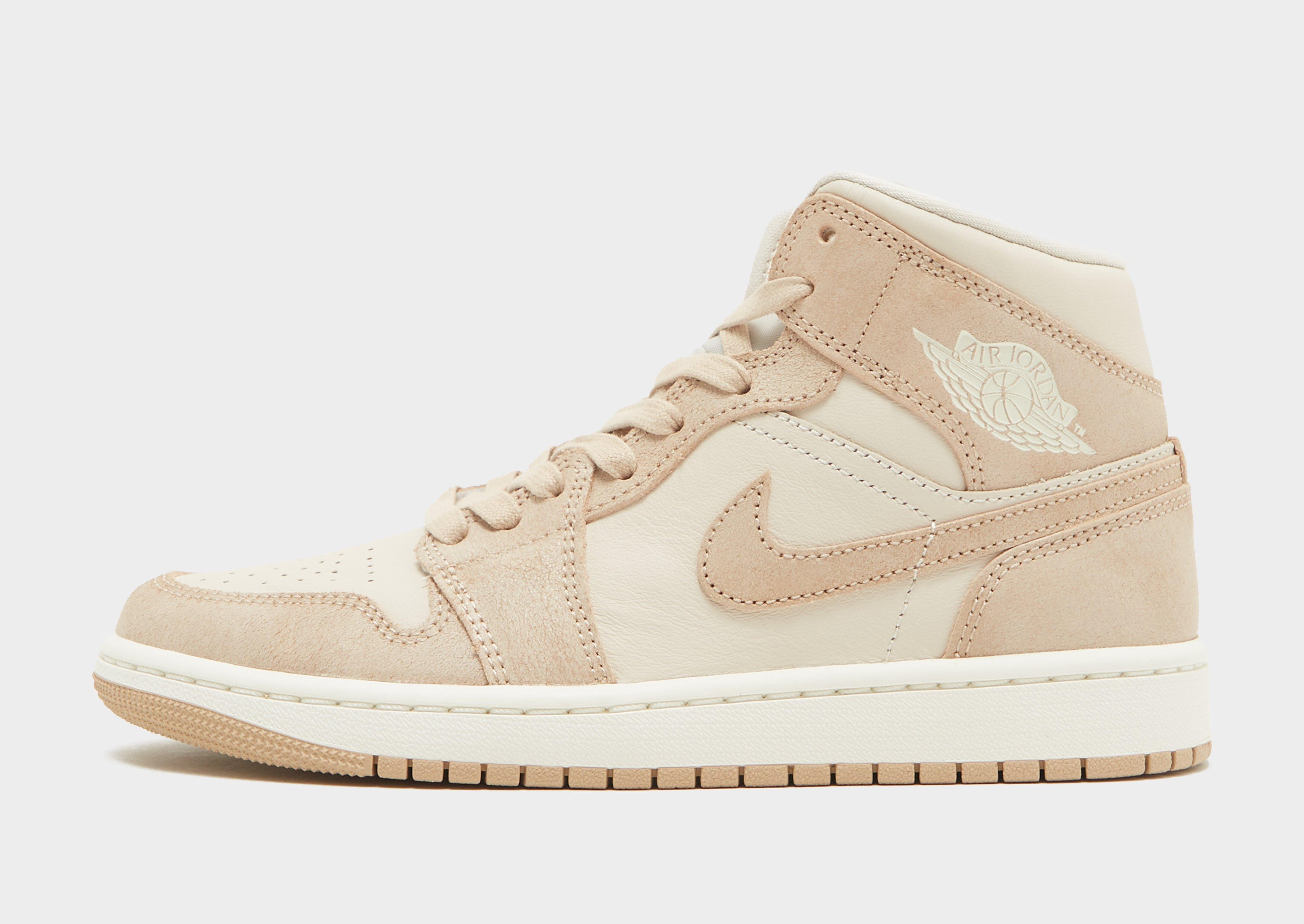 jordan mid 1 tan