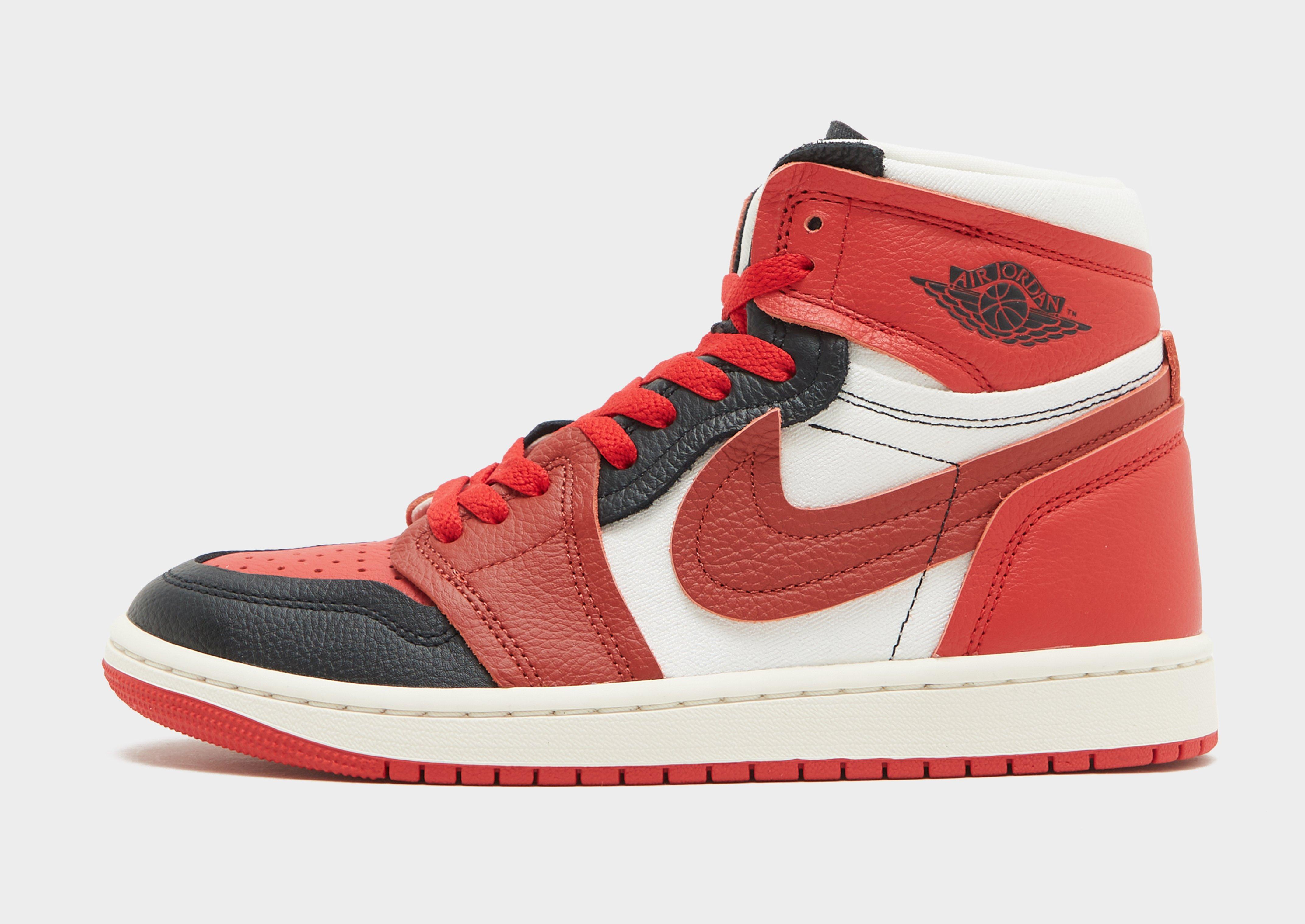 Air jordan best sale 1 womens red