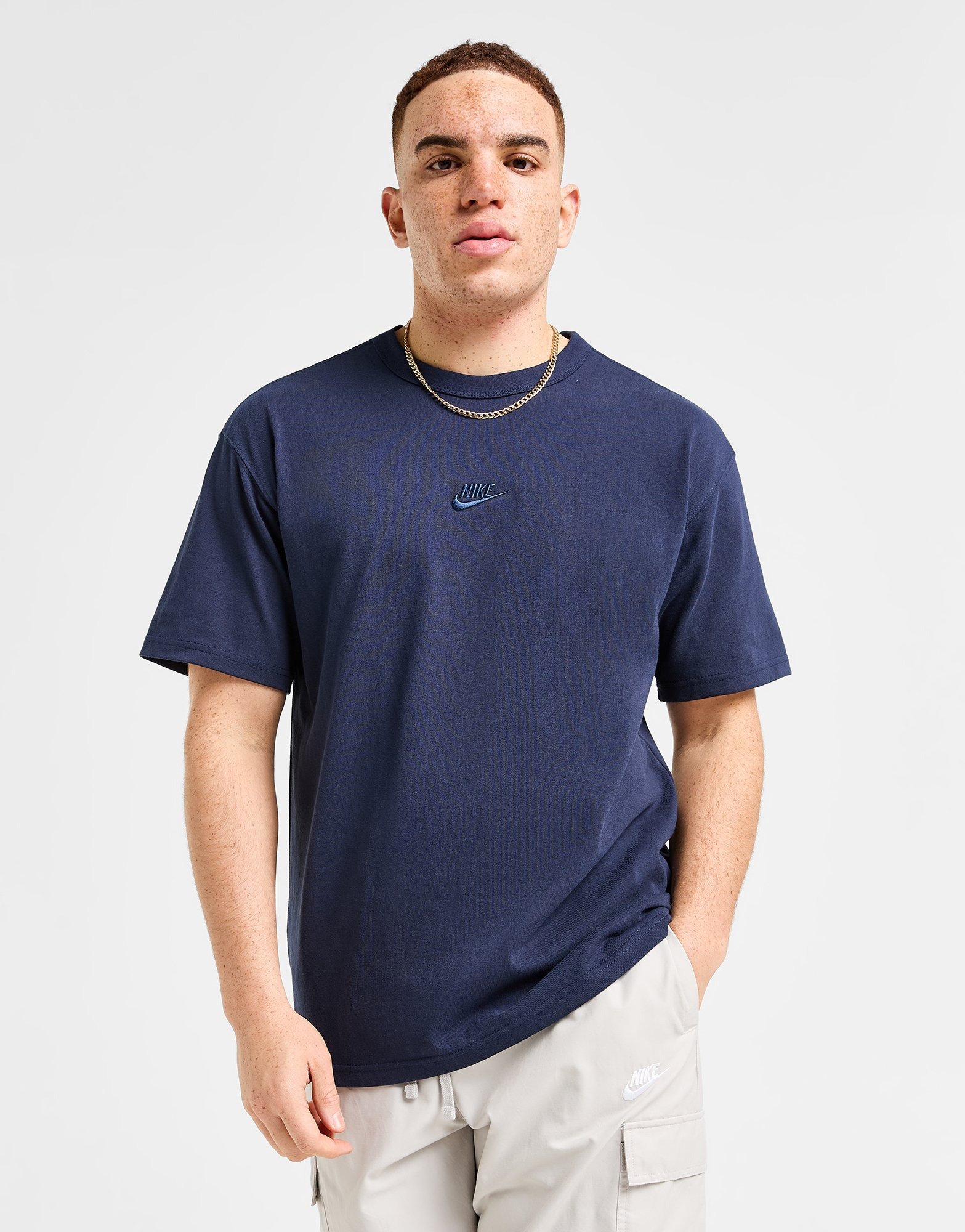 Blue Nike NRG Premium Essentials T-Shirt | JD Sports UK