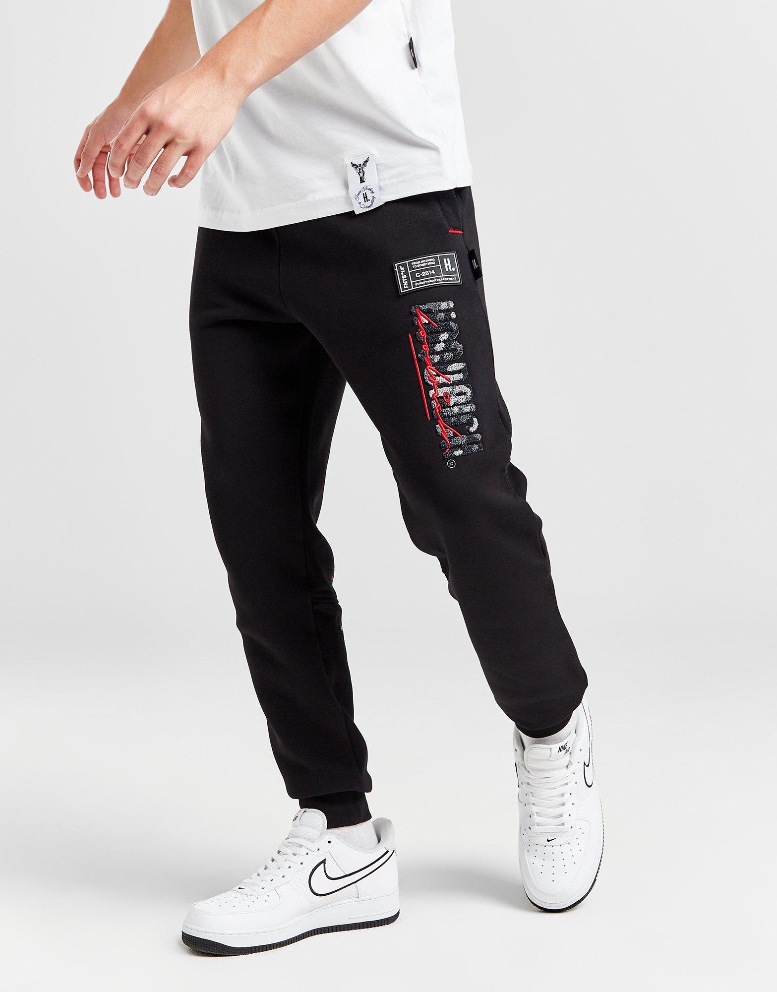 Black Hoodrich Blend Joggers