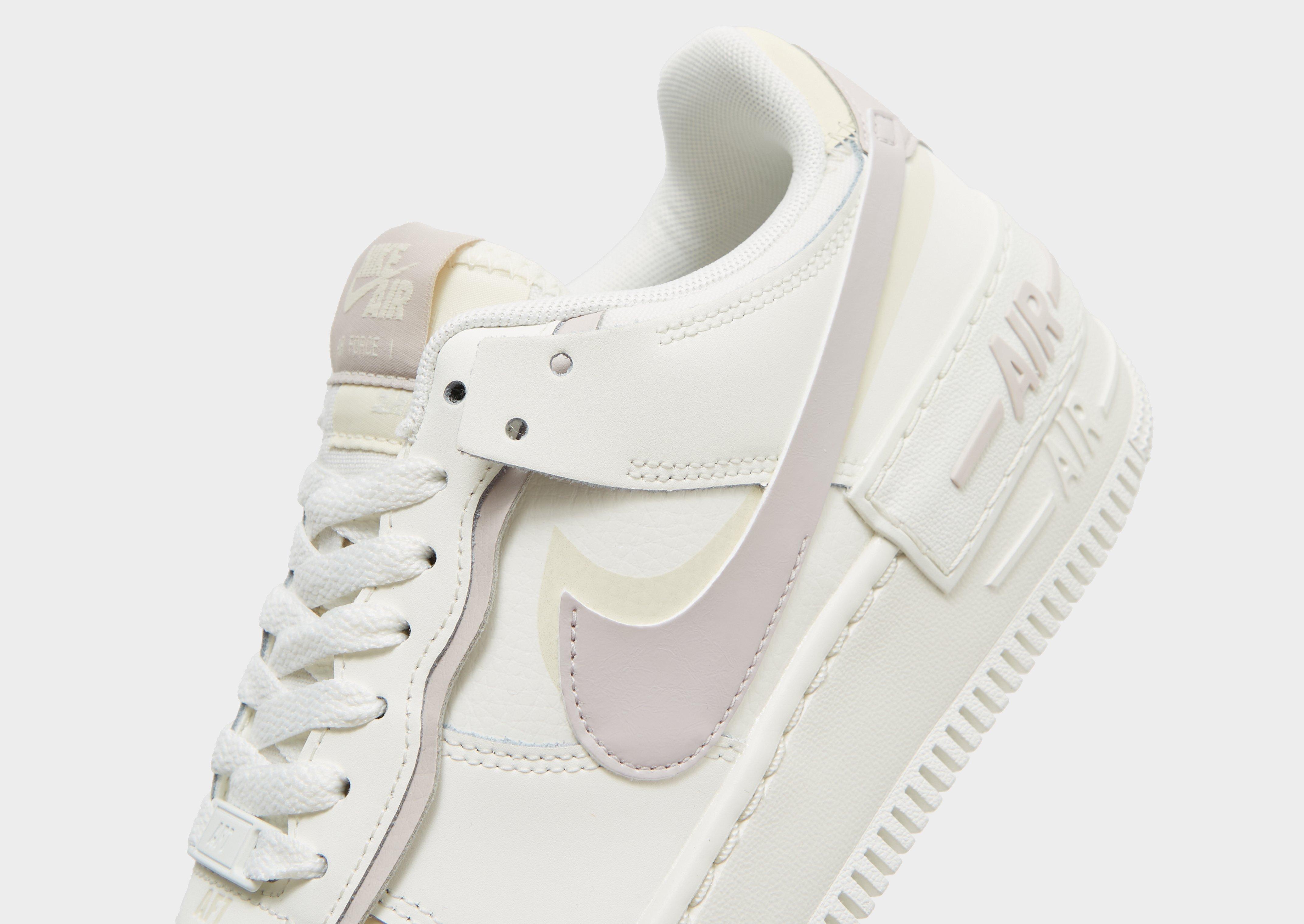 Nike af1 discount shadow grey pink