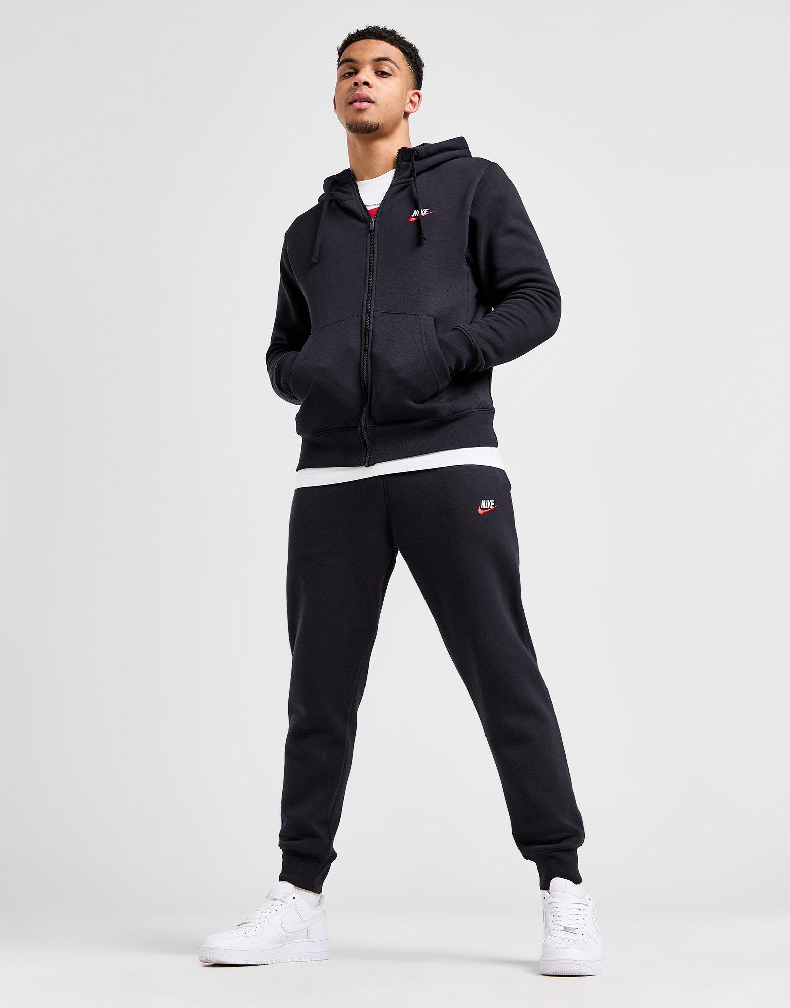 Black nike shop foundation tracksuit