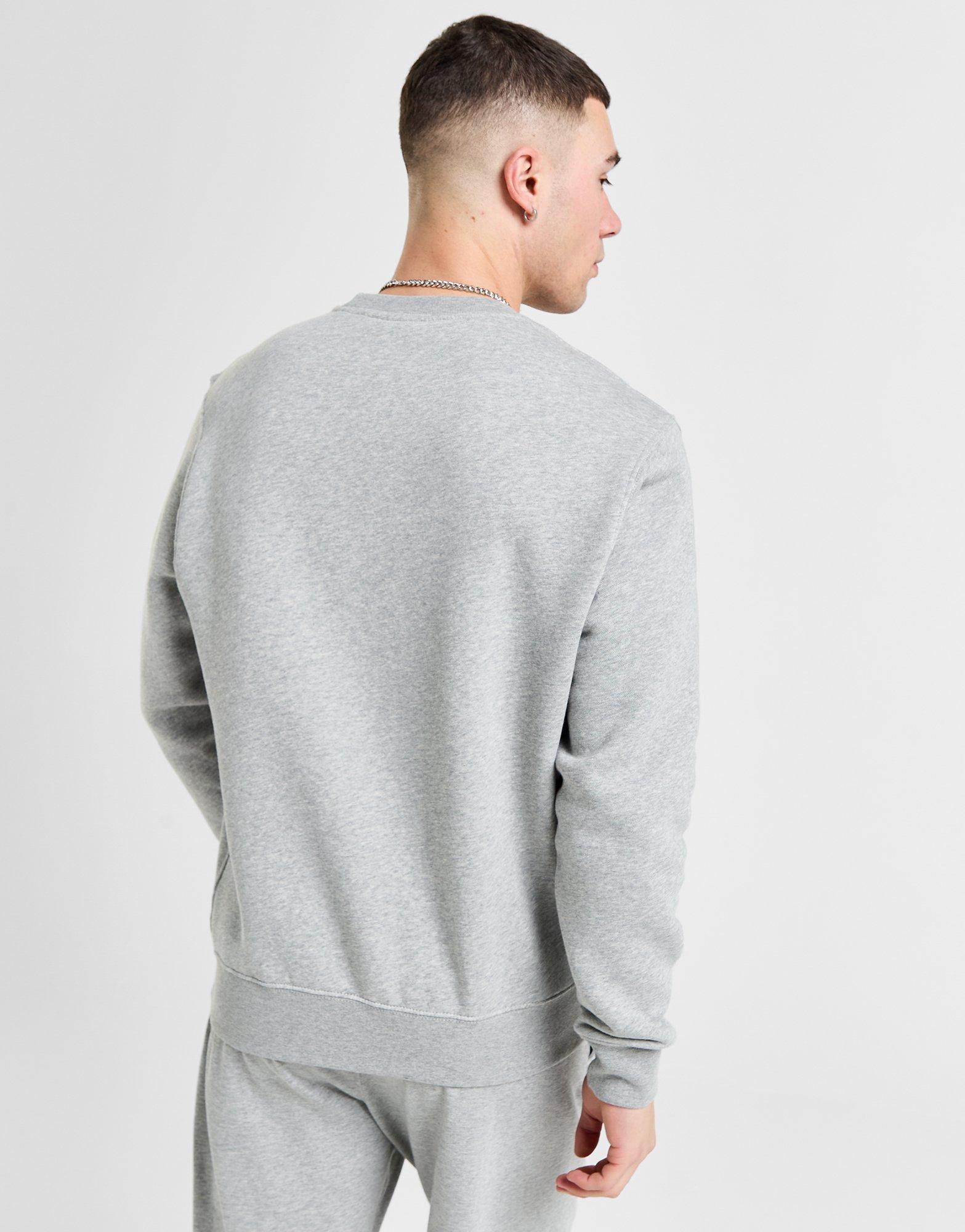 Grey Nike Foundation Crew Sweatshirt JD Sports UK