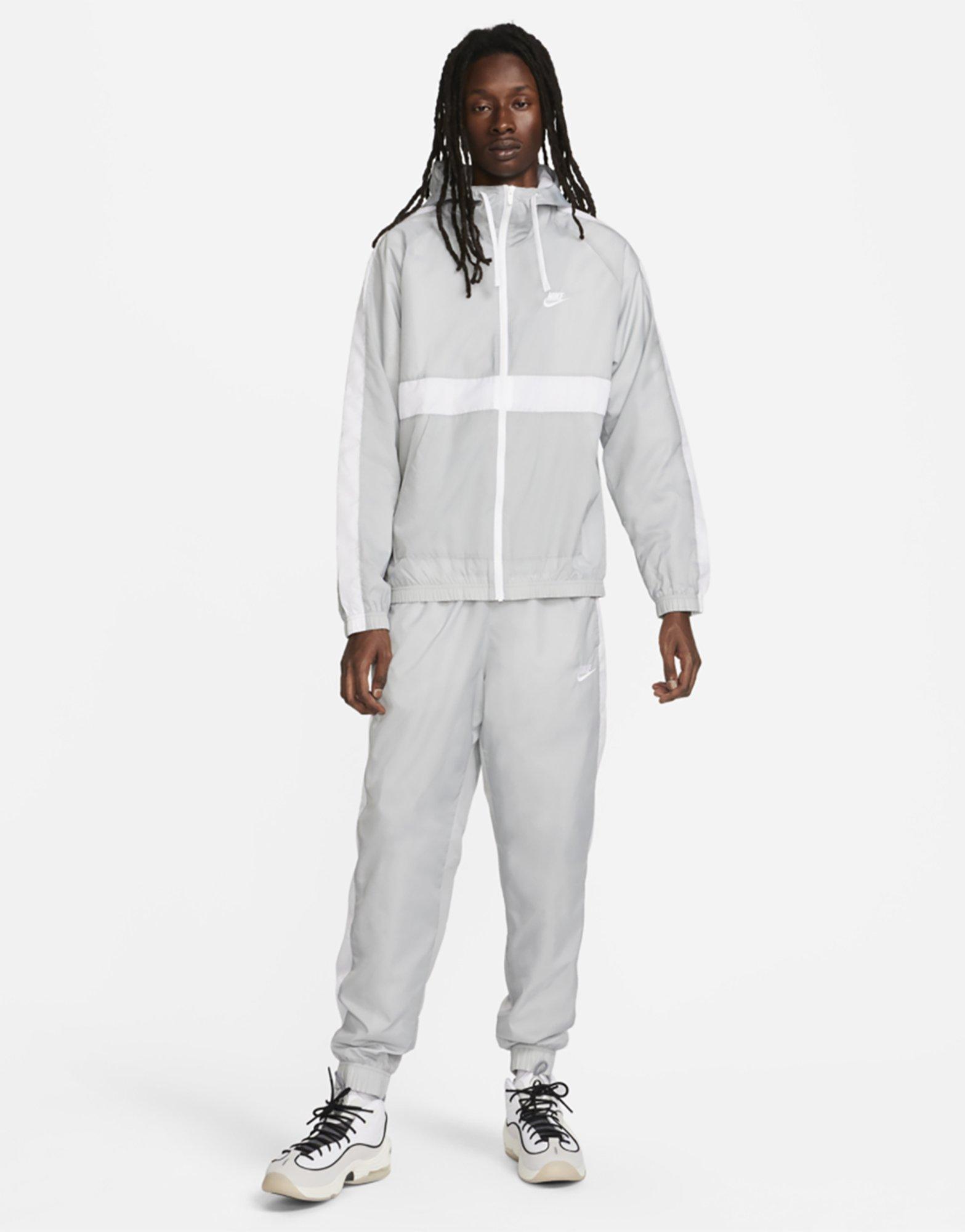 Grey Nike Hoxton Woven Tracksuit JD Sports
