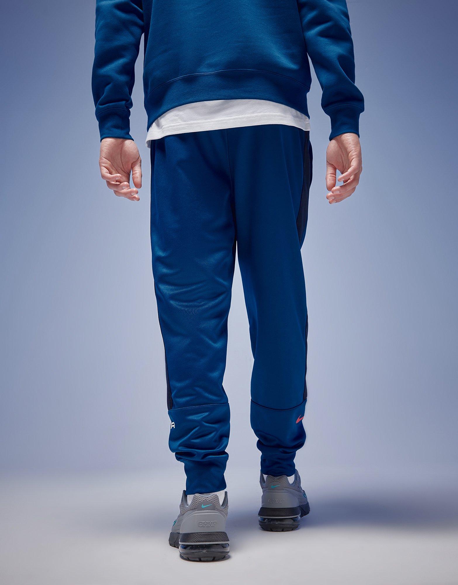 Blue Nike Air Swoosh Polyknit Track Pants JD Sports UK