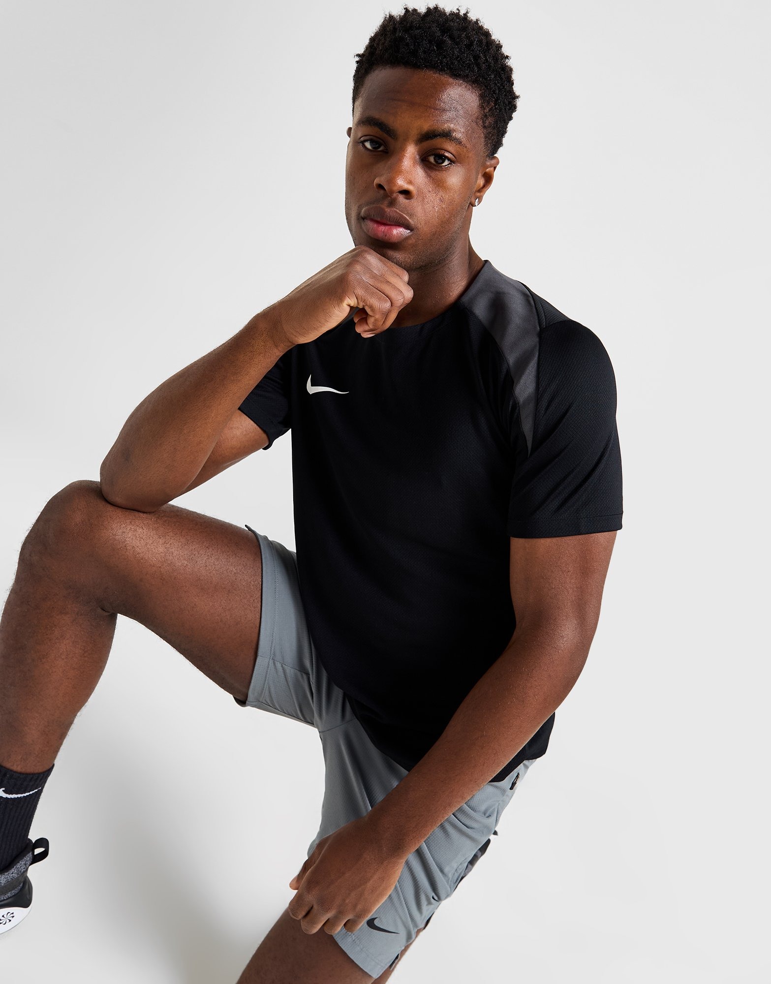 Black Nike Strike T-Shirt | JD Sports UK