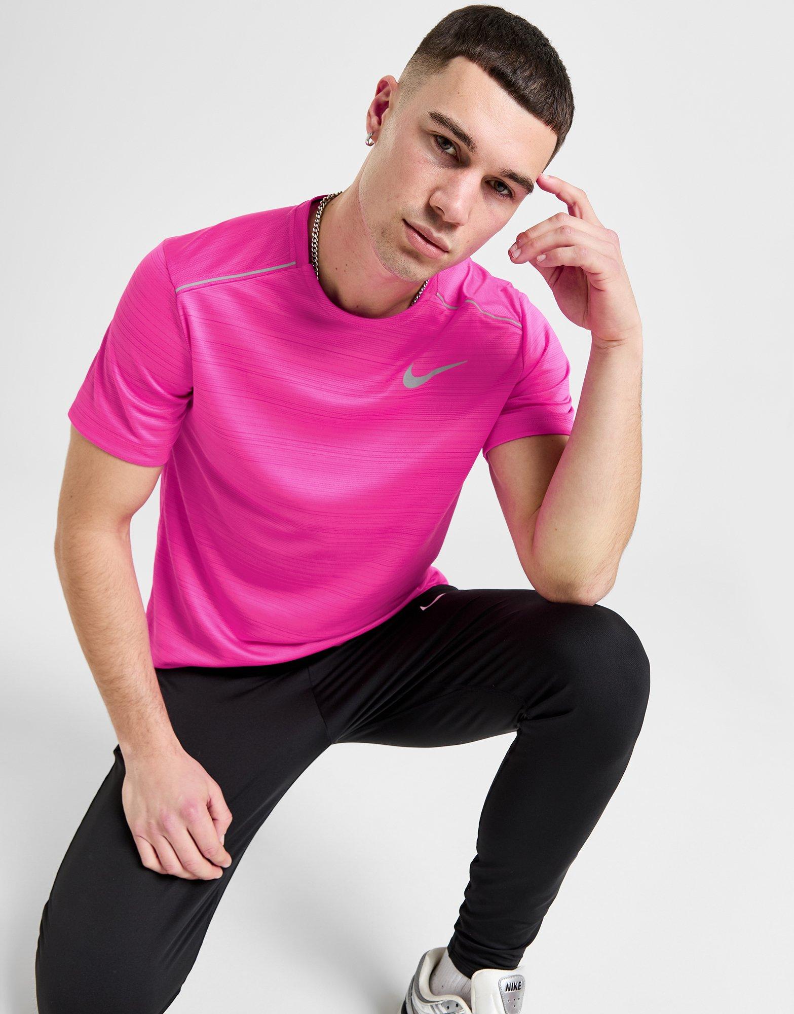 Pink and teal nike shirt best sale